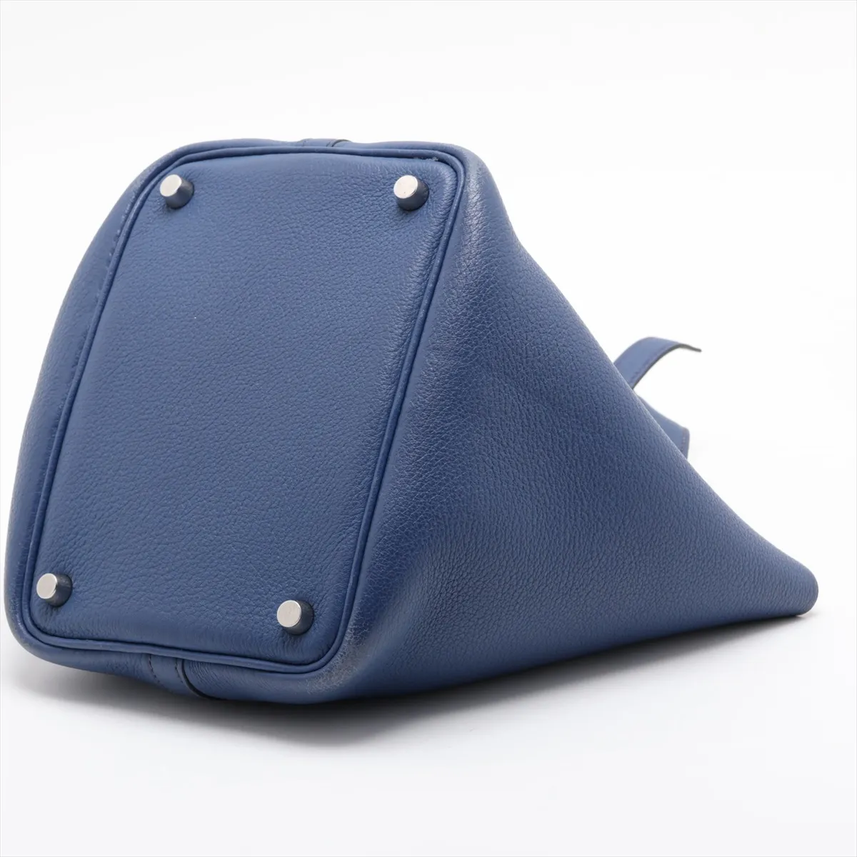Picotin 18 PM Taurillon Novillo Blue Silver Hardware K: 2007 — view 3