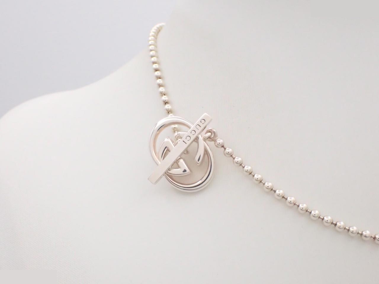 Interlocking Necklace, Silver, 925/21.6g — view 2