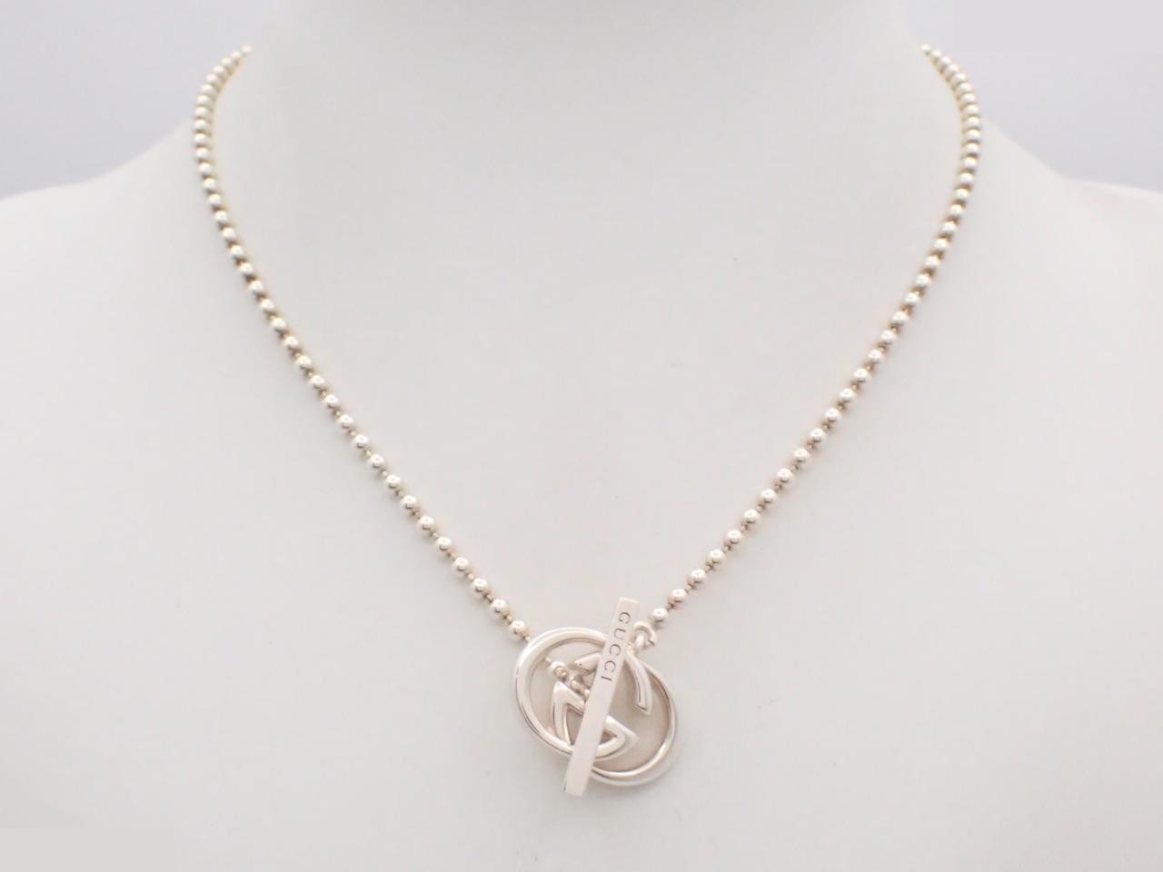 Interlocking Necklace, Silver, 925/21.6g — view 3