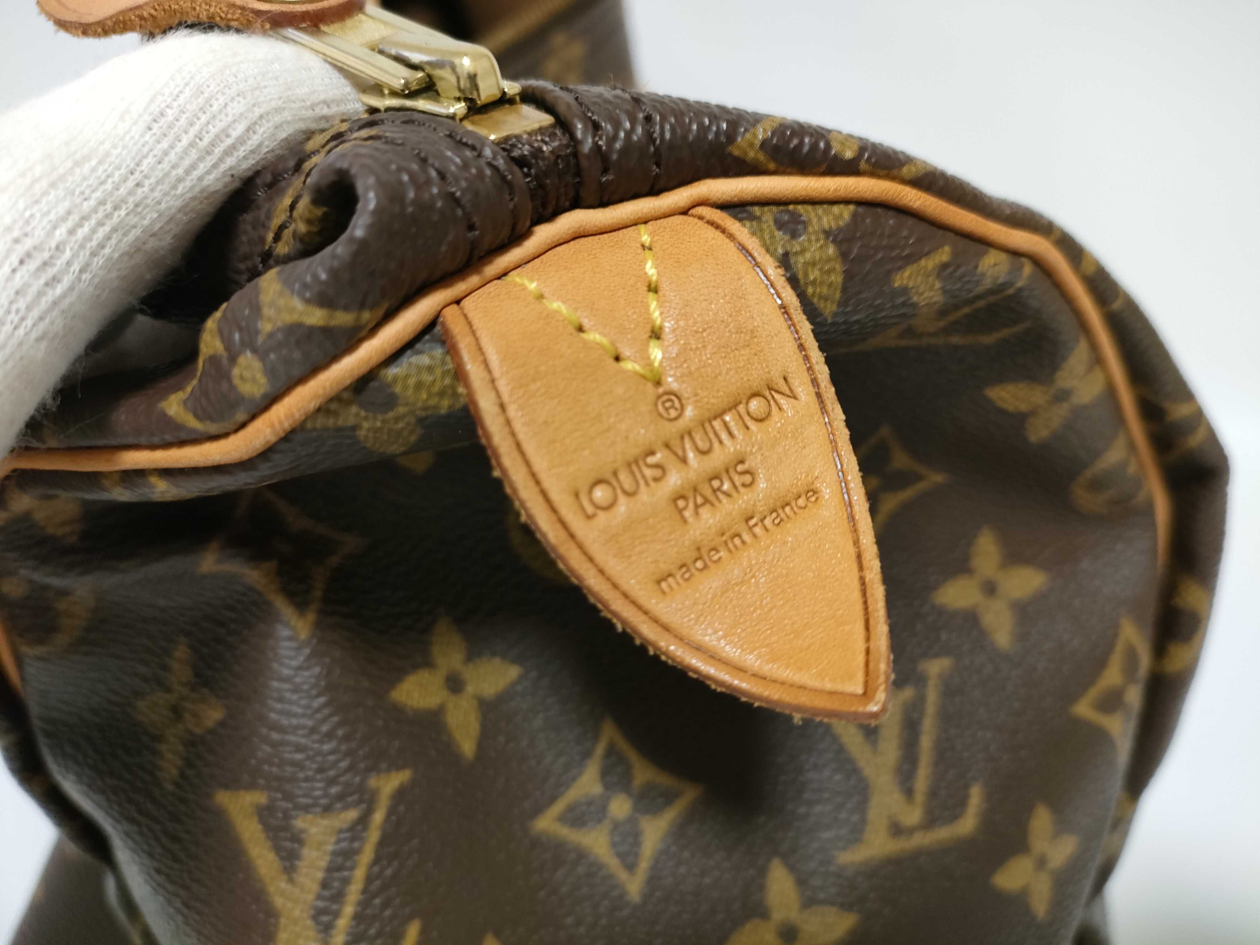 Monogram Speedy 40 M41522 SP0061 Brown Handbag — view 12