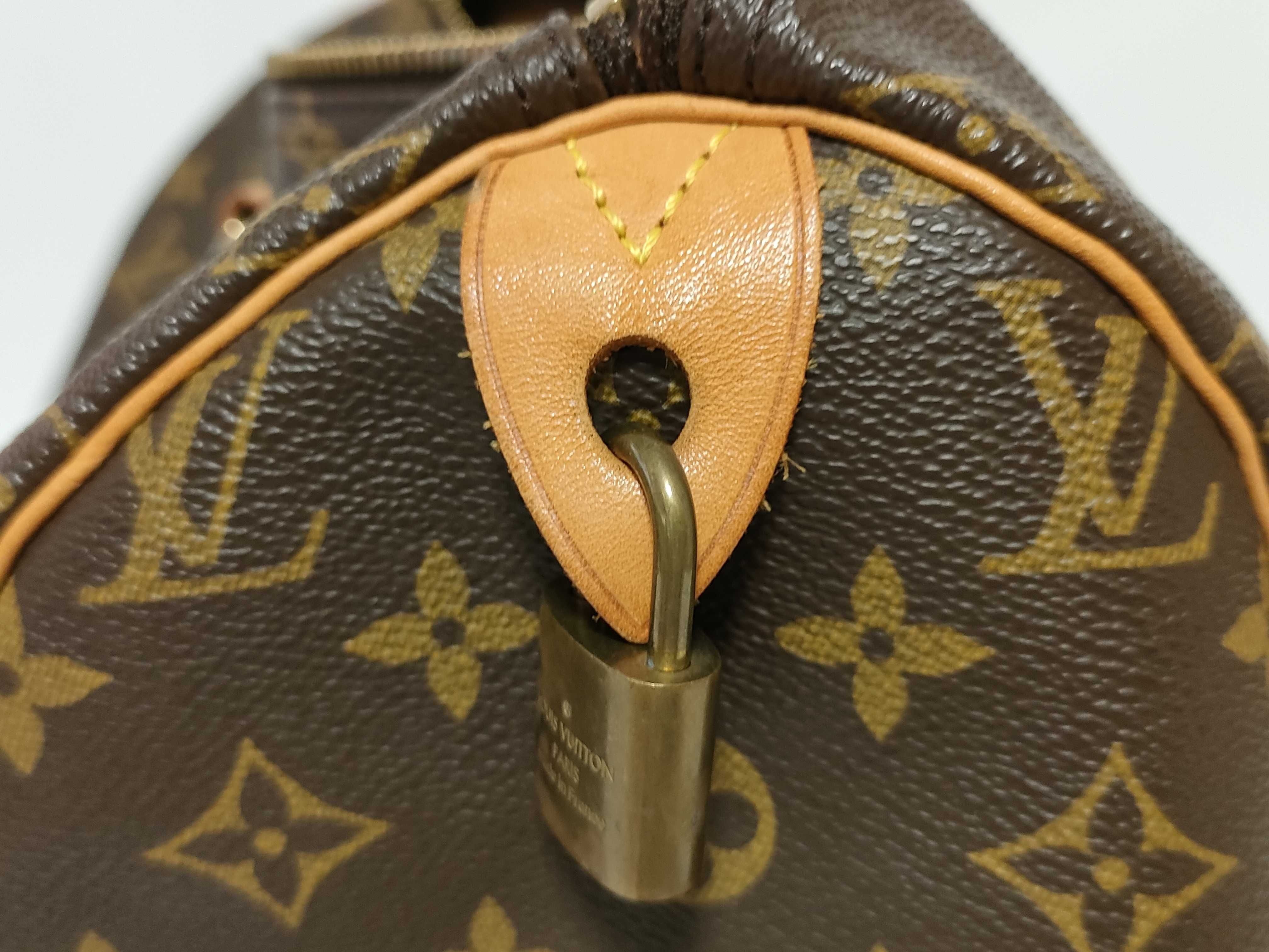 Monogram Speedy 40 M41522 SP0061 Brown Handbag — view 14