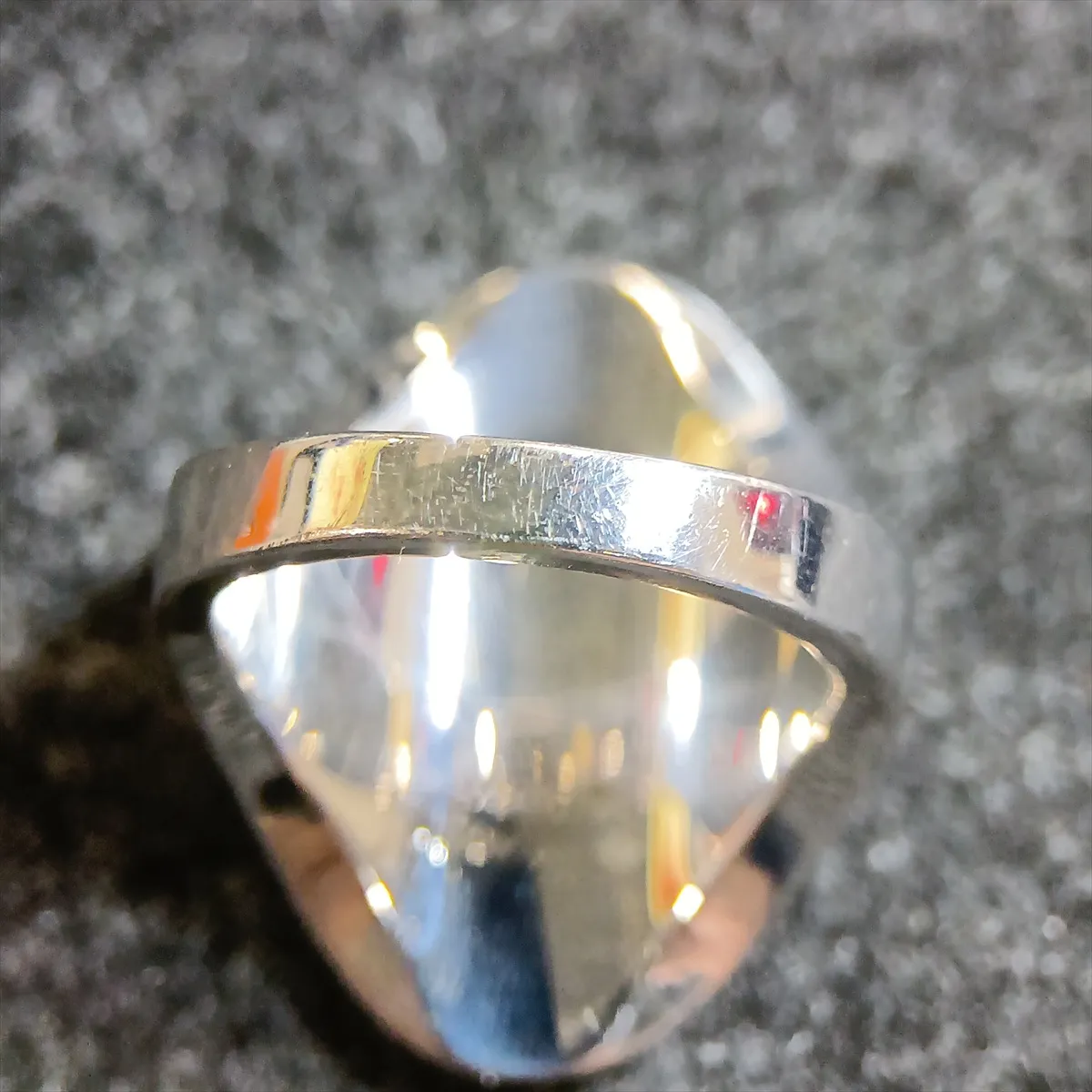 Chaine d'Ancre 2017 Ring, Size 55, 925 Sterling Silver x Onyx, 13.9g, Silver, 17C081796. — view 5