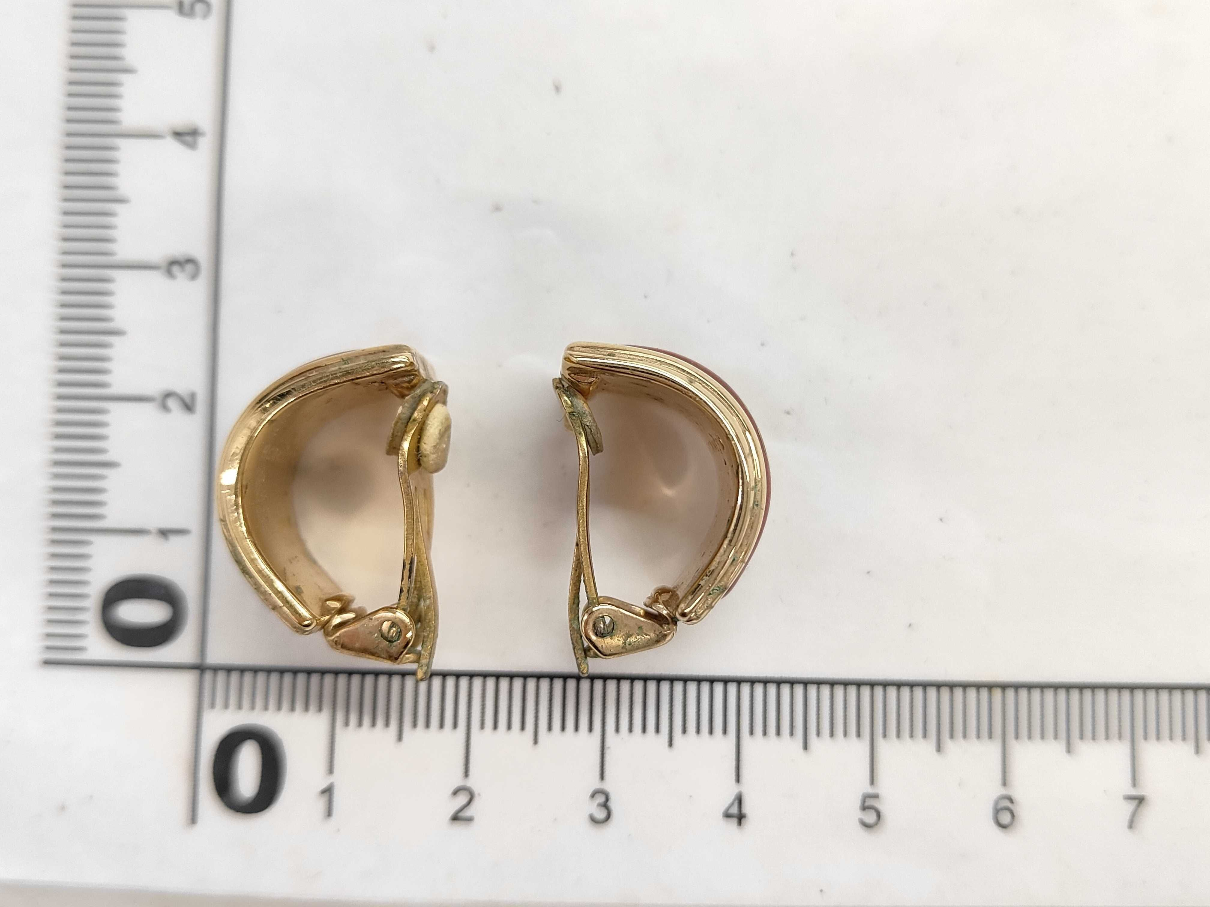 enamel cloisonné earrings — view 6