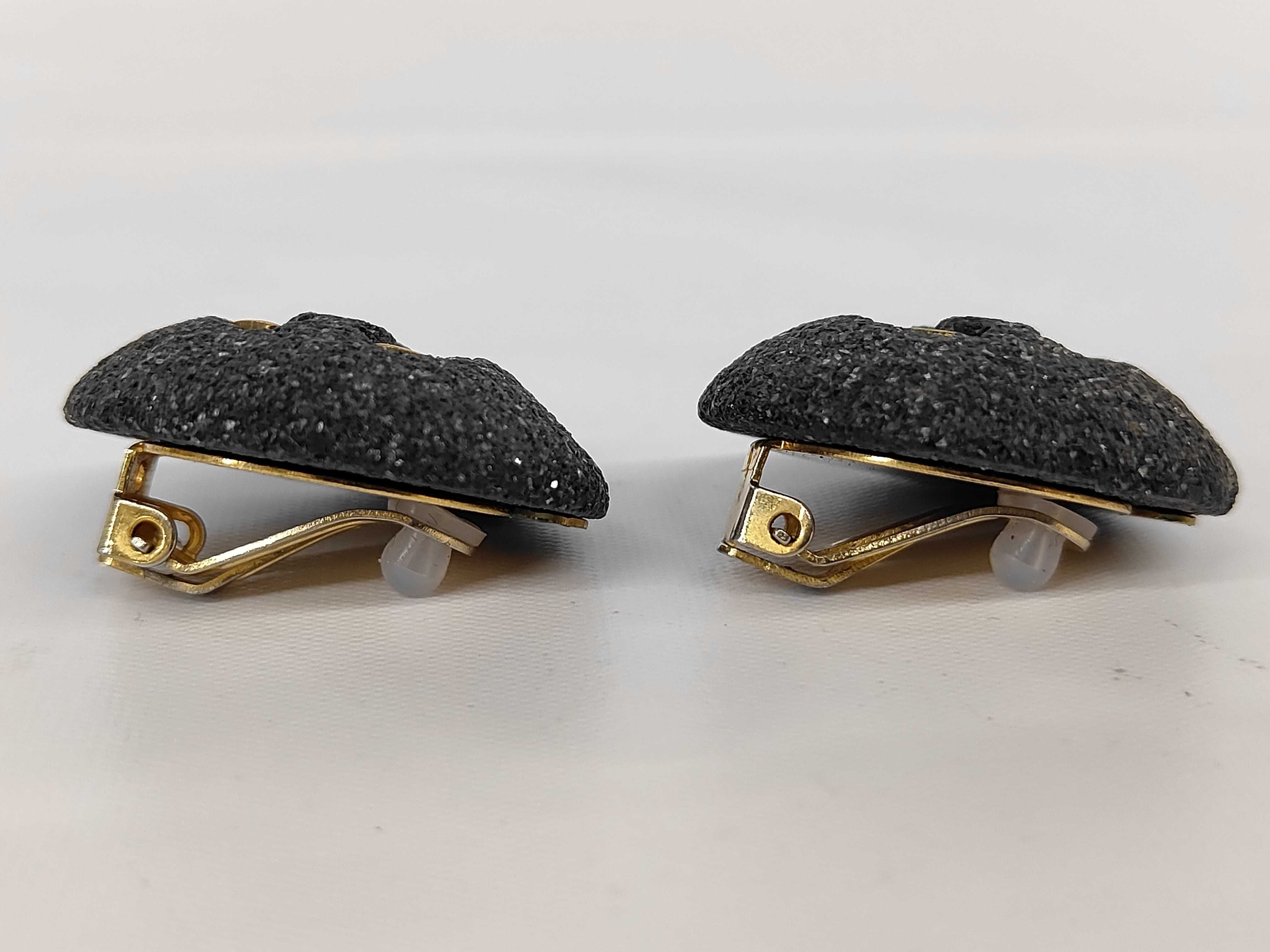 Coco Mark Gold Earrings — view 3