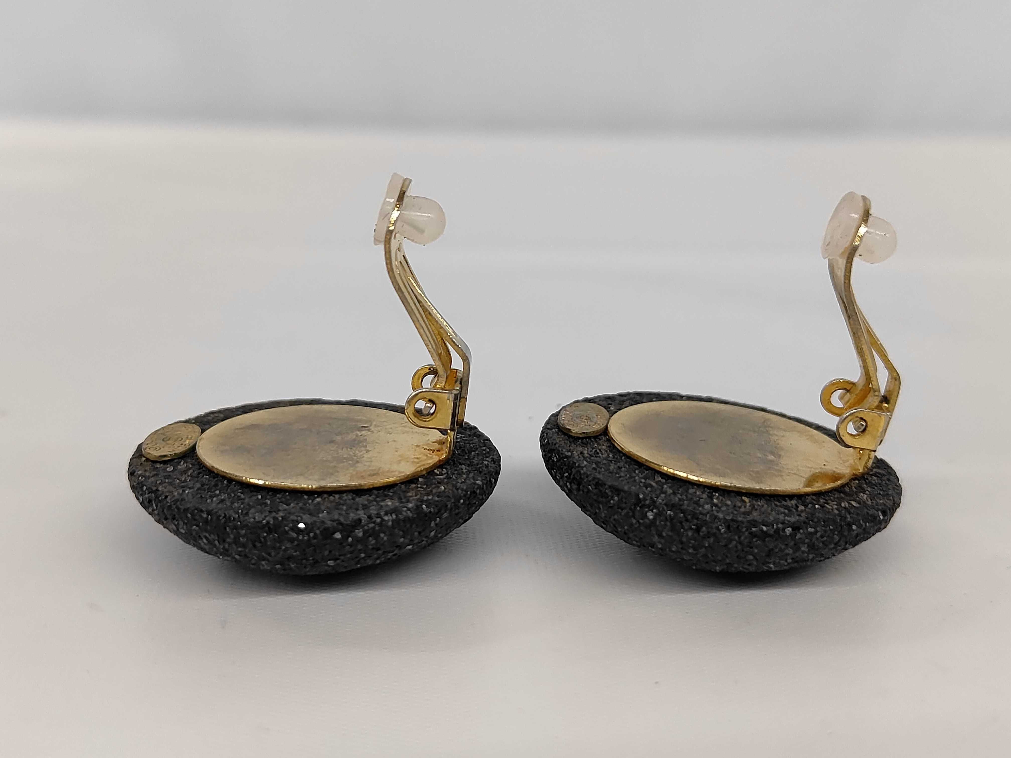 Coco Mark Gold Earrings — view 4