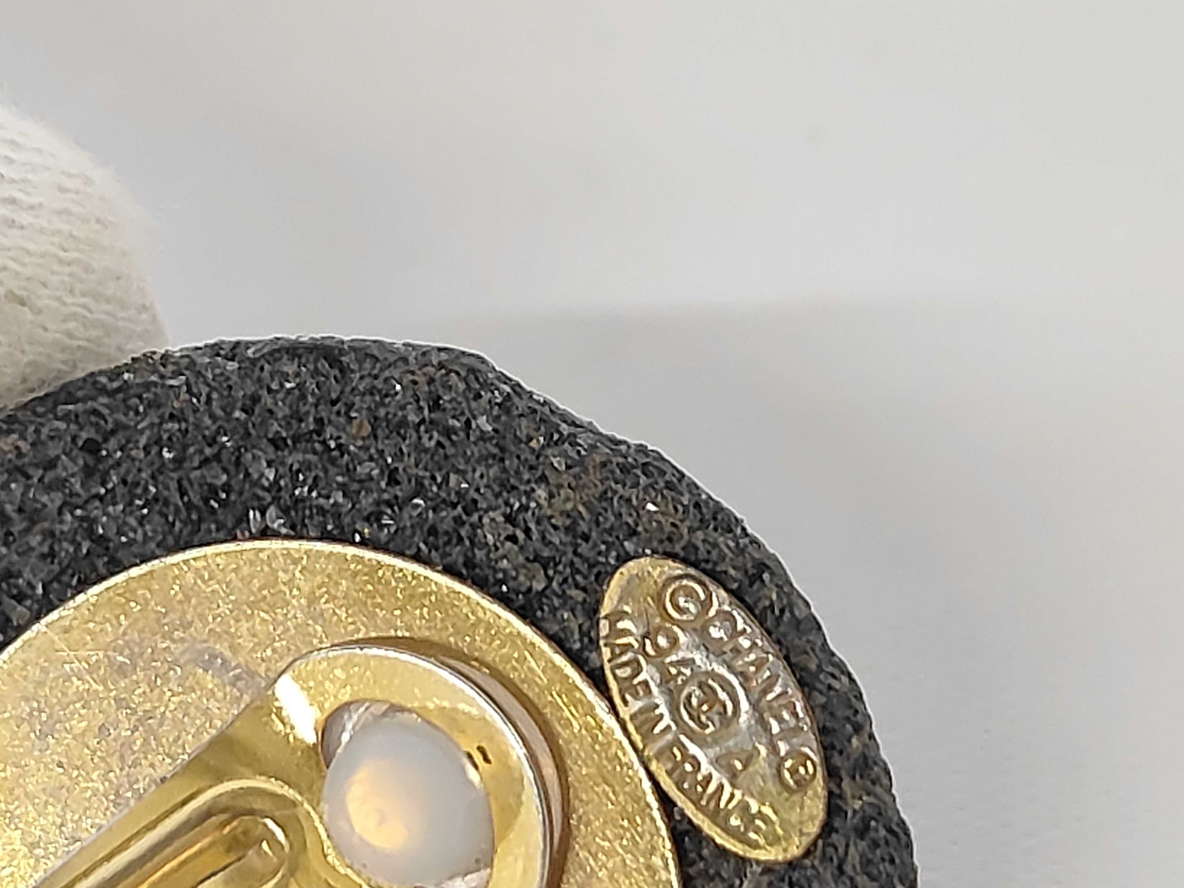 Coco Mark Gold Earrings — view 7