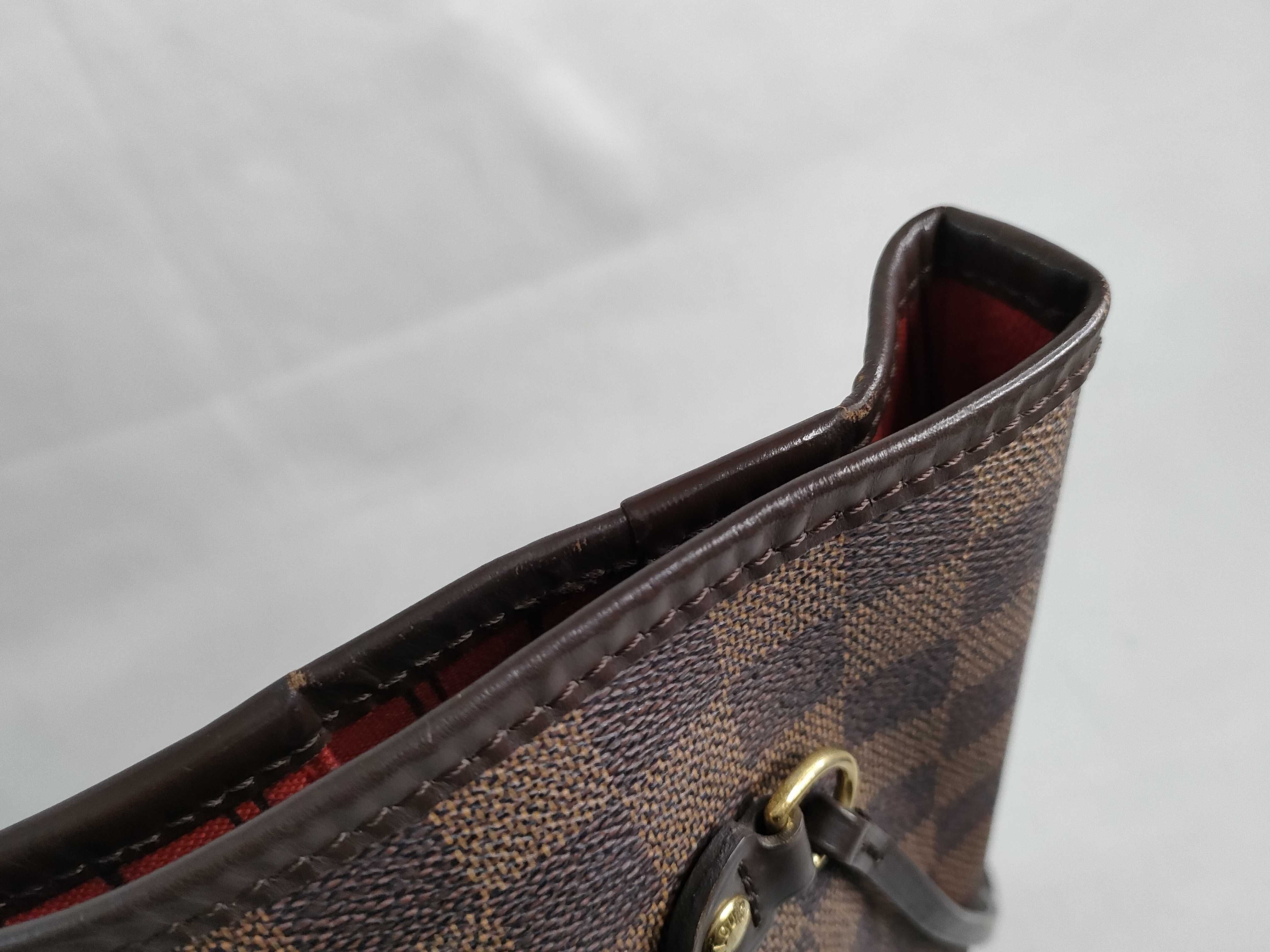 Damier LV N51105 Neverfull MM Tote Bag — view 15