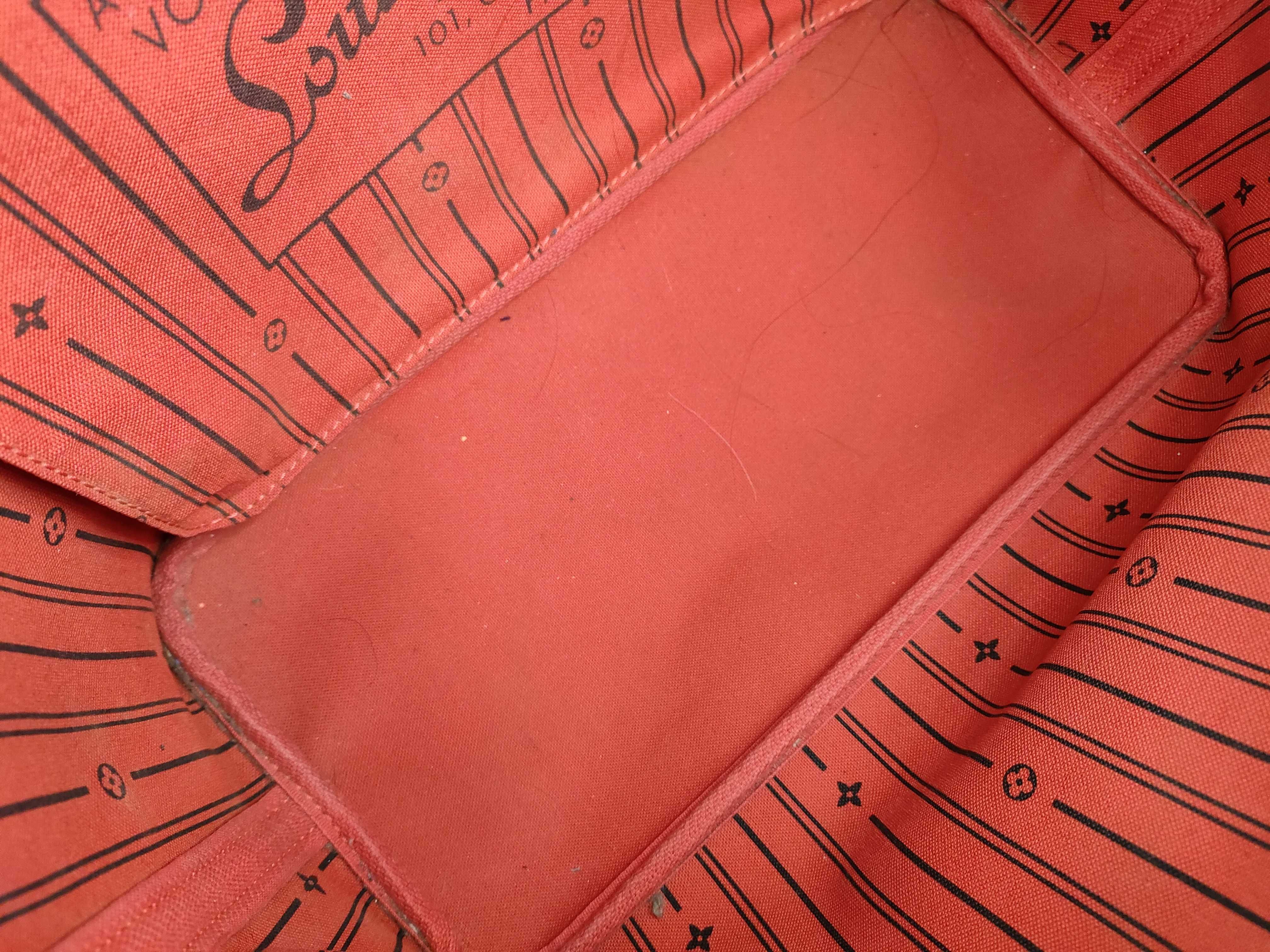 Damier LV N51105 Neverfull MM Tote Bag — view 9