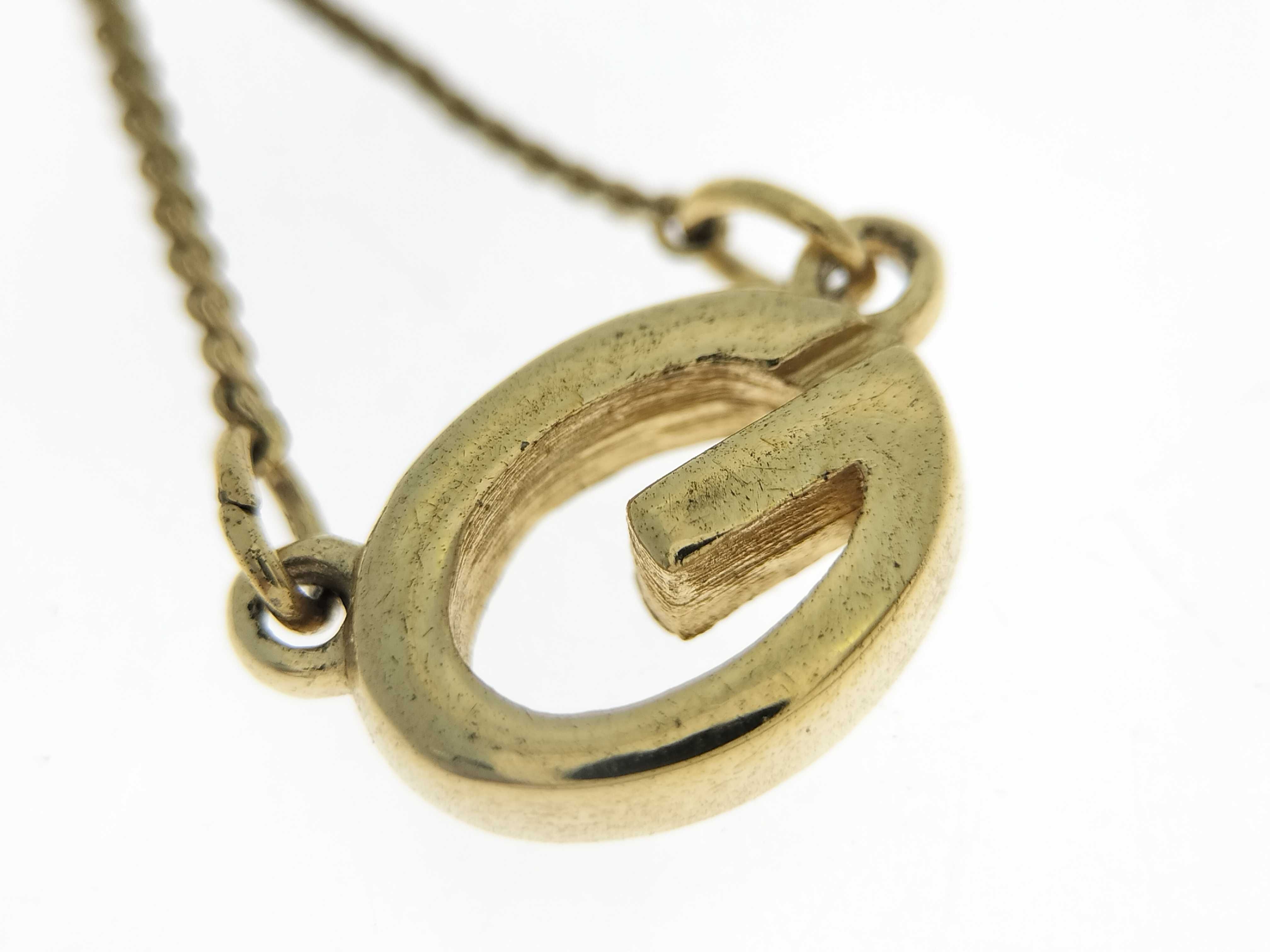 G-logo Cuban link chain gold necklace — view 9