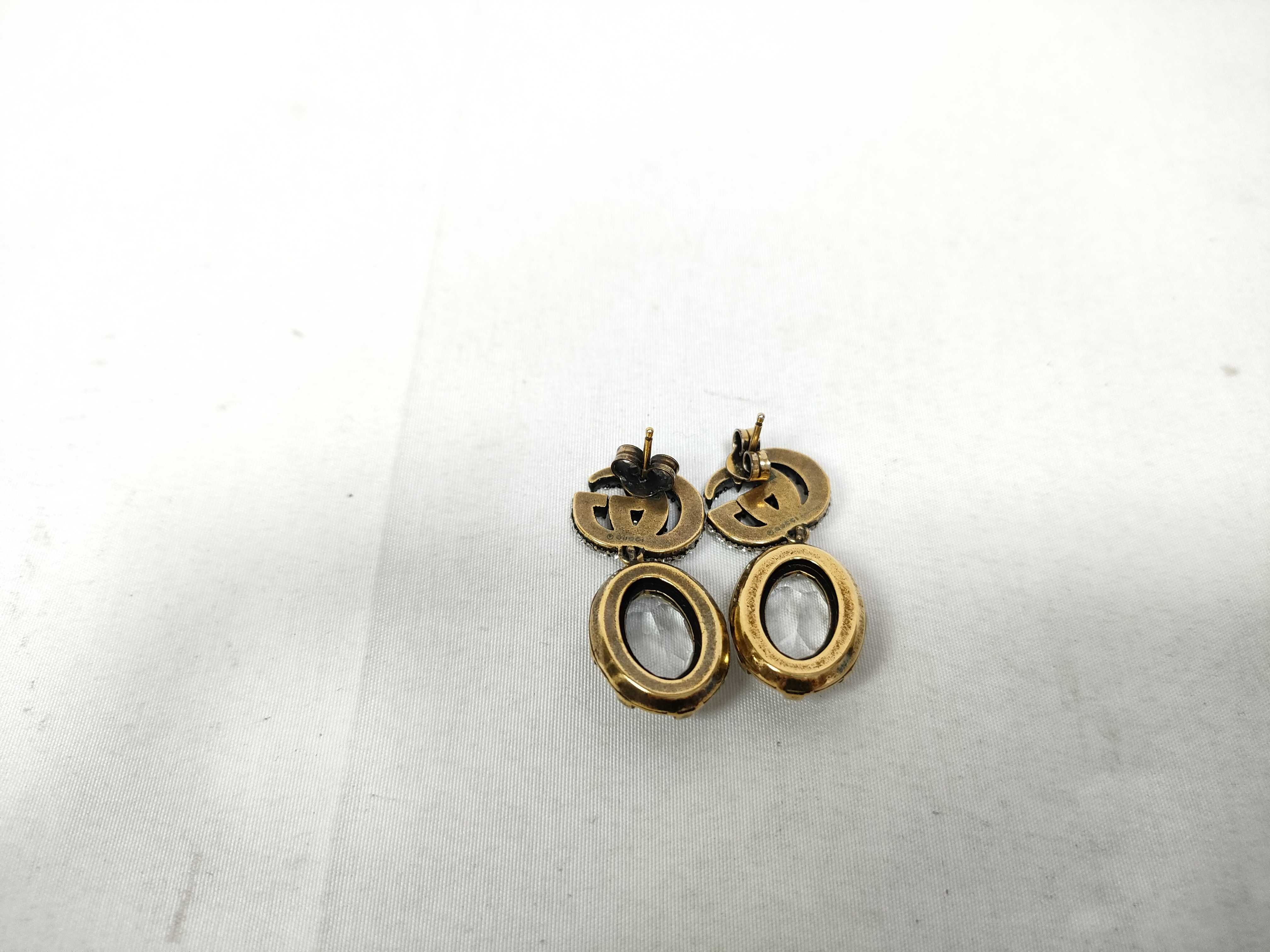 Rhinestone Earrings GP Earrings — view 3