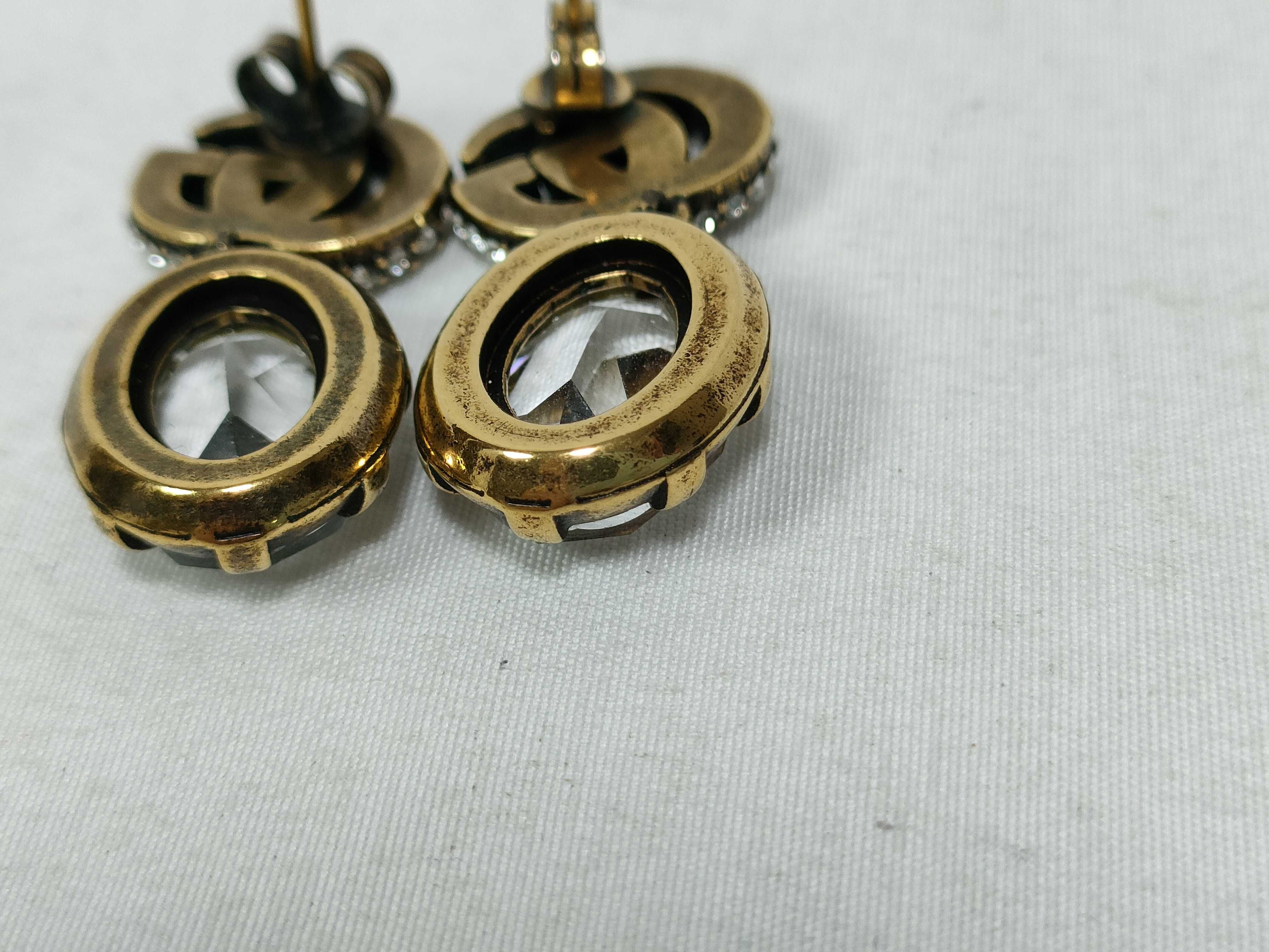Rhinestone Earrings GP Earrings — view 4