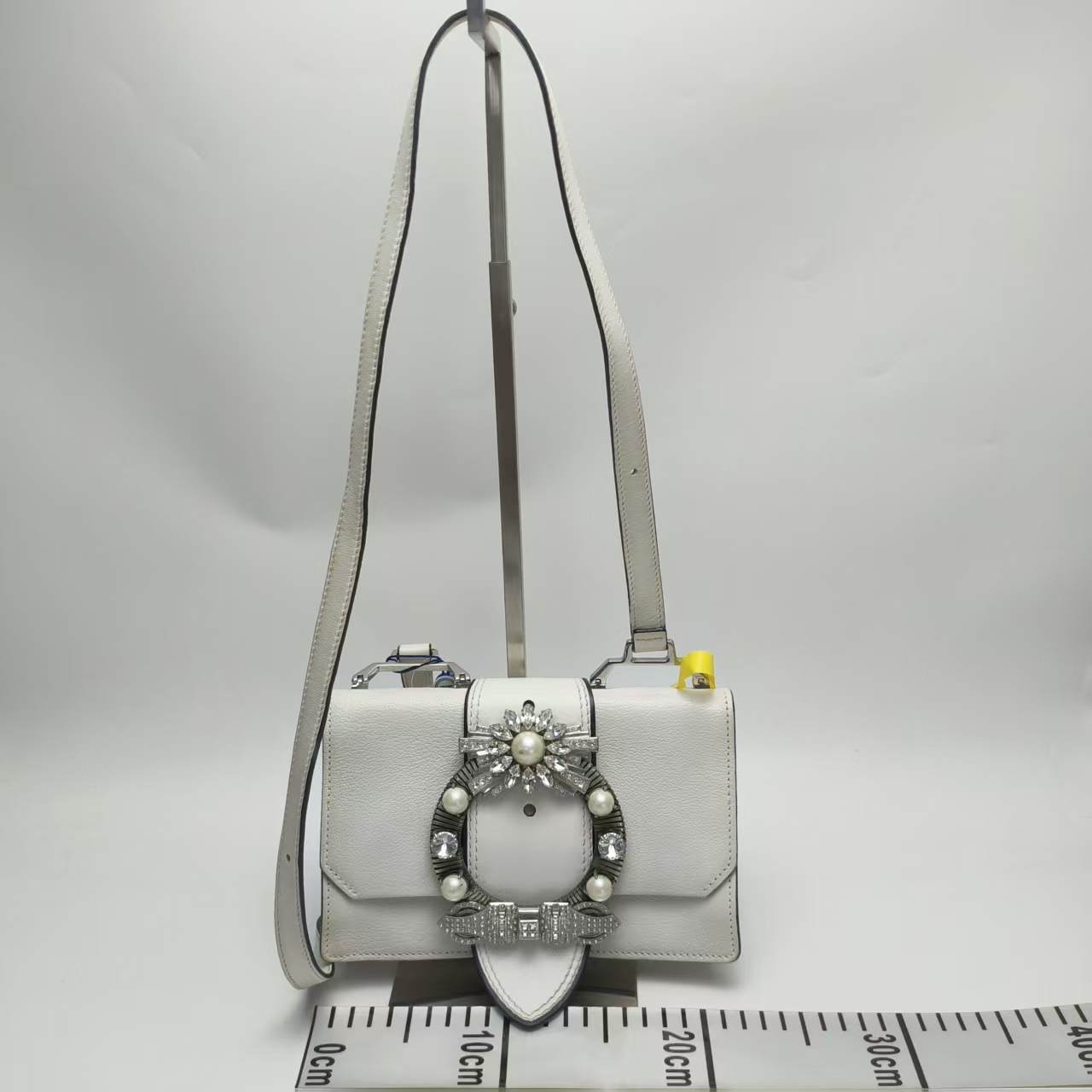 【*Shipped from: China*】Miu Miu Crystal Leather Shoulder Bag