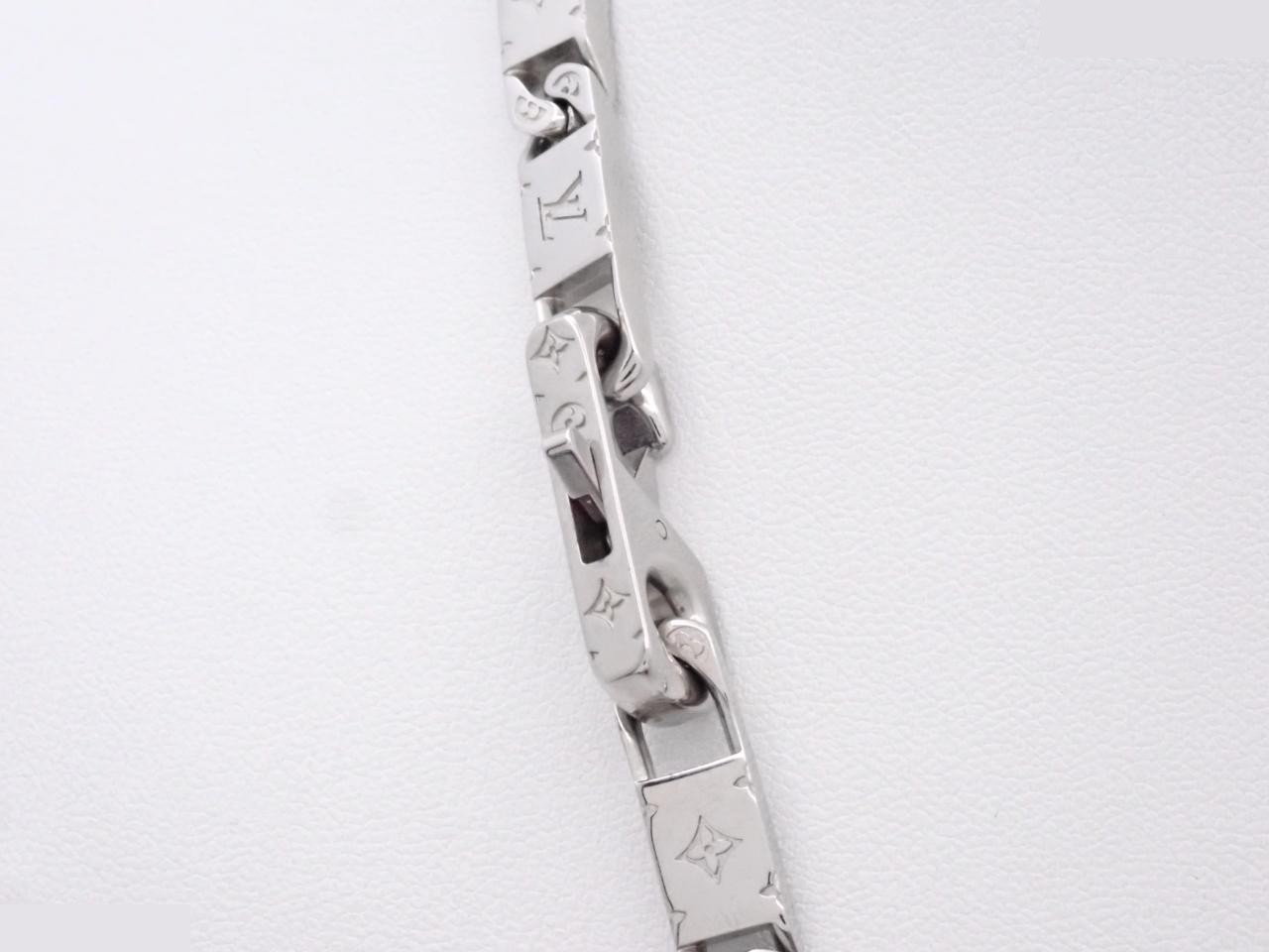 M00919 Monogram Tie-Up Necklace, Total Length Approx. 50cm — view 2