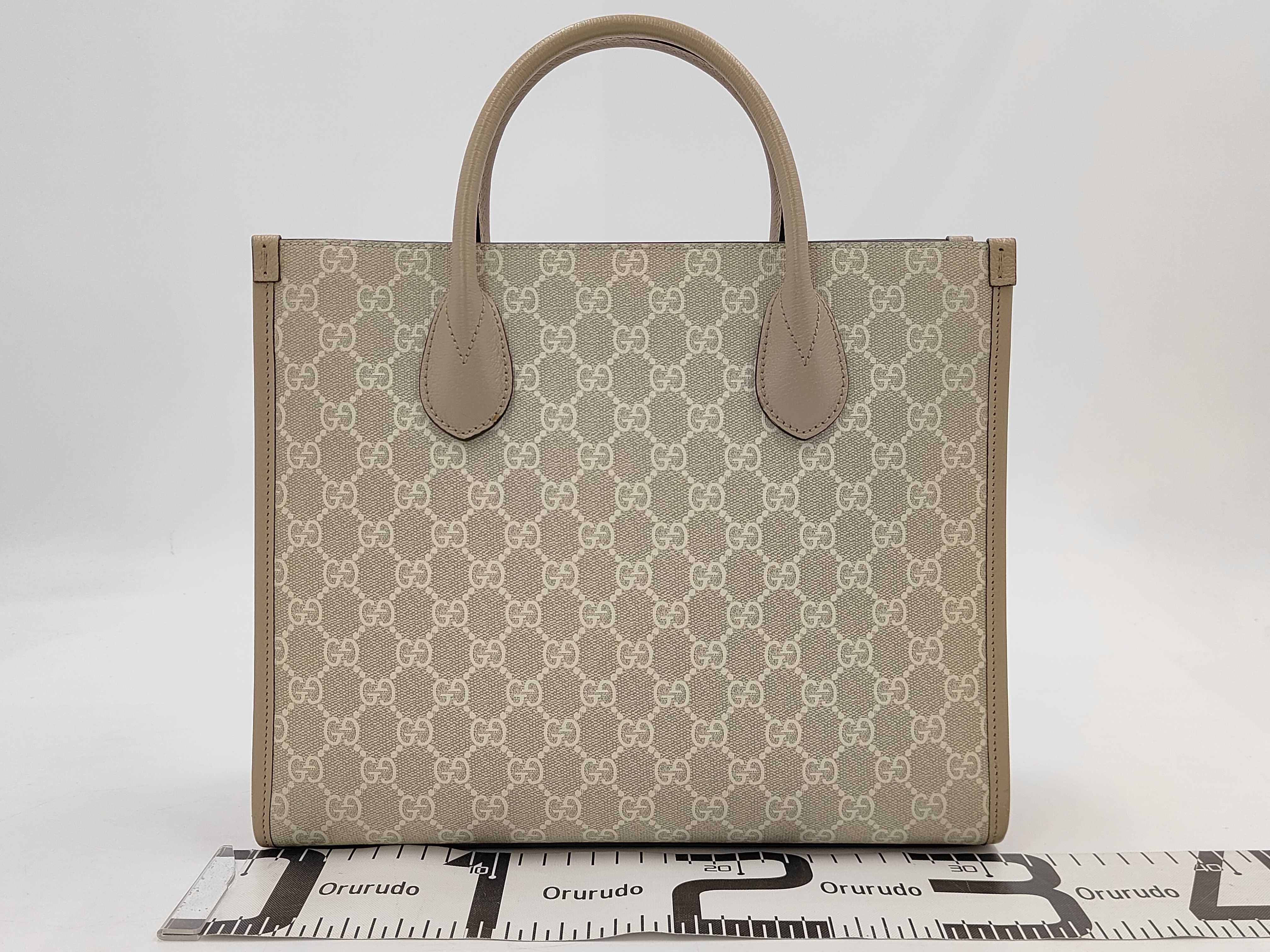 GG Supreme Small Tote Bag 659983 Handbag — view 2