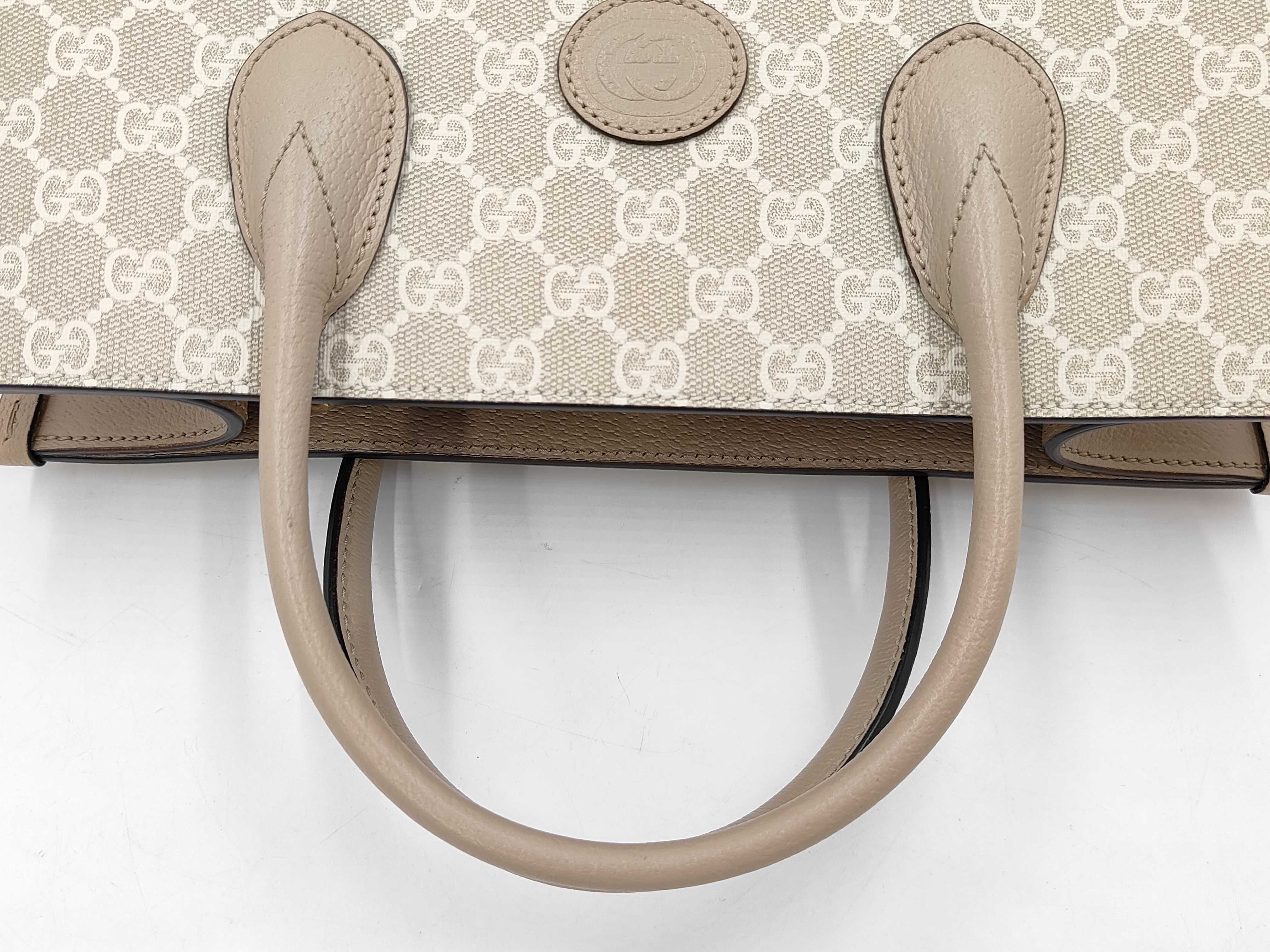 GG Supreme Small Tote Bag 659983 Handbag — view 5