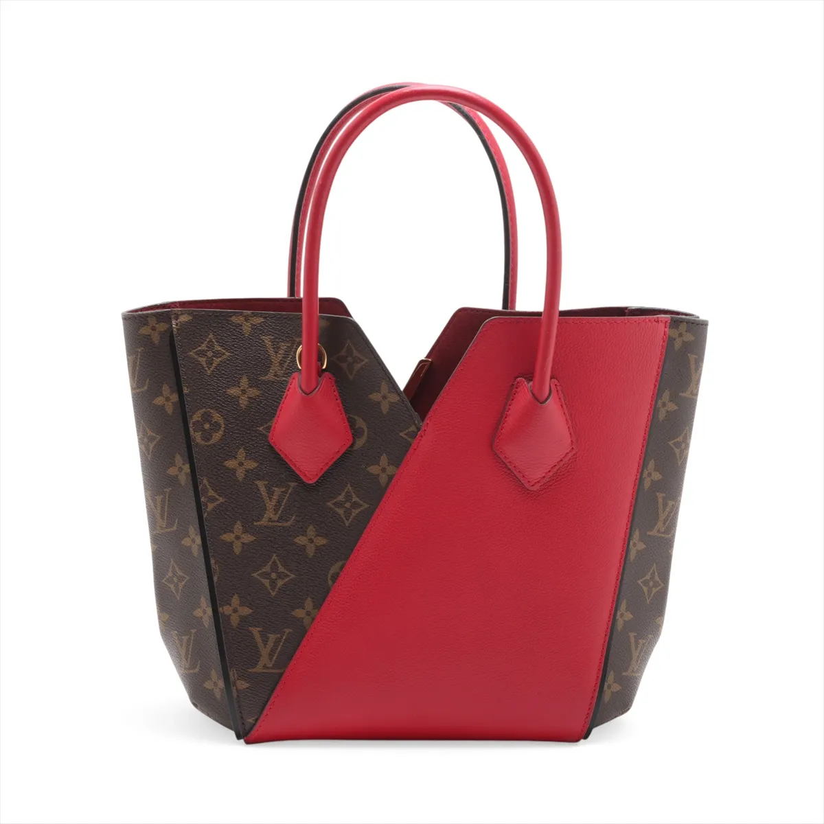 Monogram x Leather Kimono PM M41856 DU1186 Red x Brown — view 2