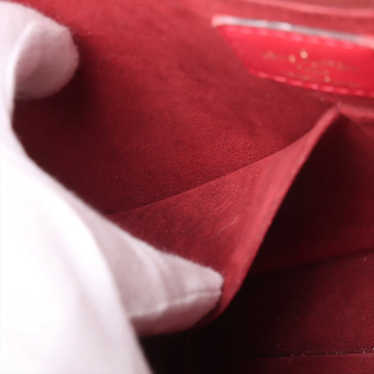 Monogram x Leather Kimono PM M41856 DU1186 Red x Brown — view 11