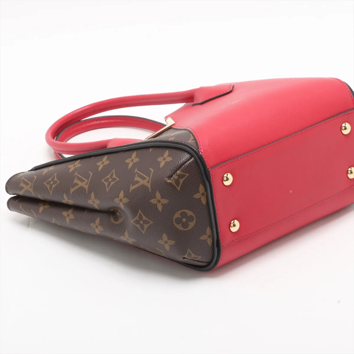 Monogram x Leather Kimono PM M41856 DU1186 Red x Brown — view 4