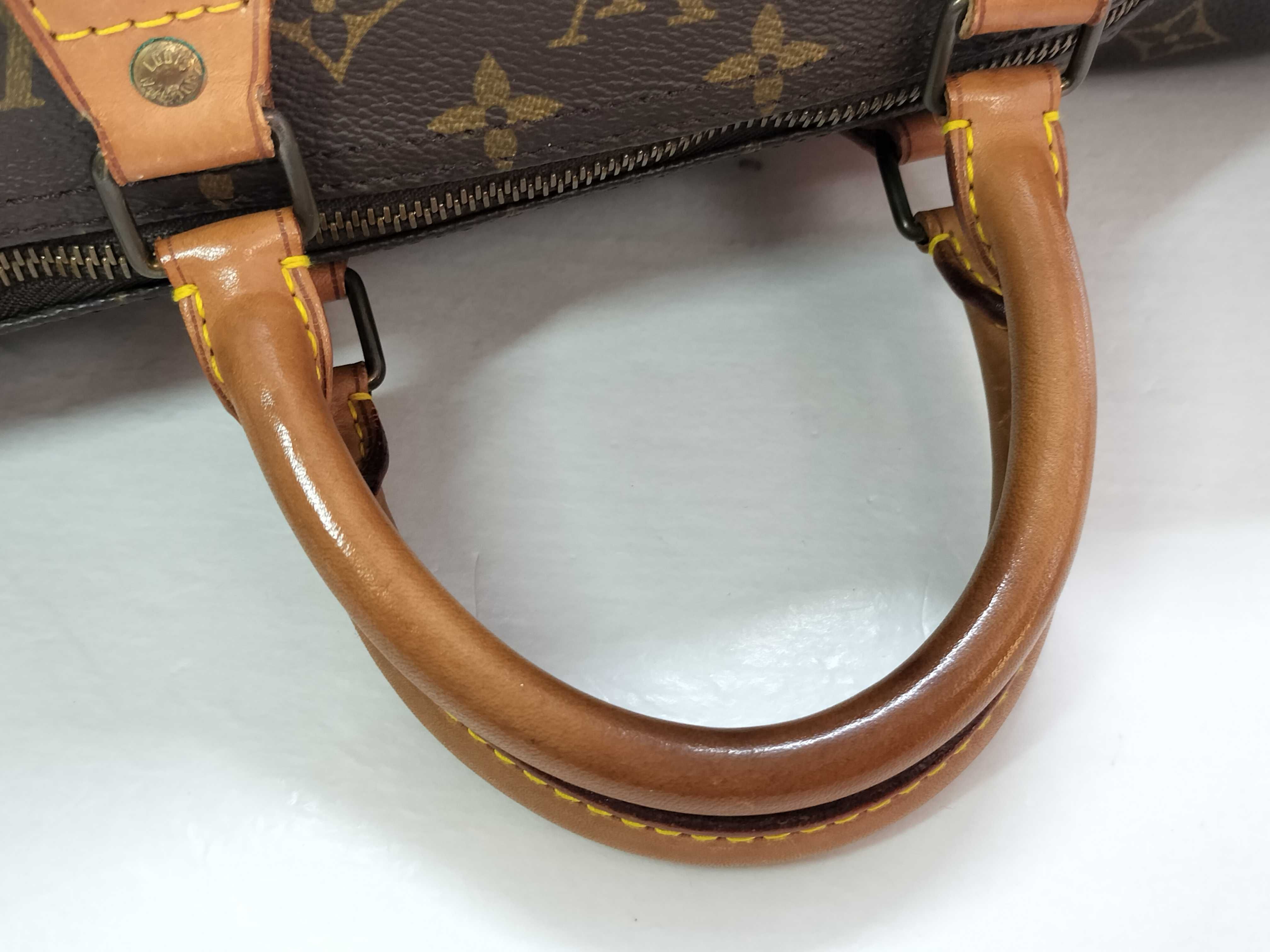 Monogram Vuitton Keepall Monogram Boston Bag — view 3