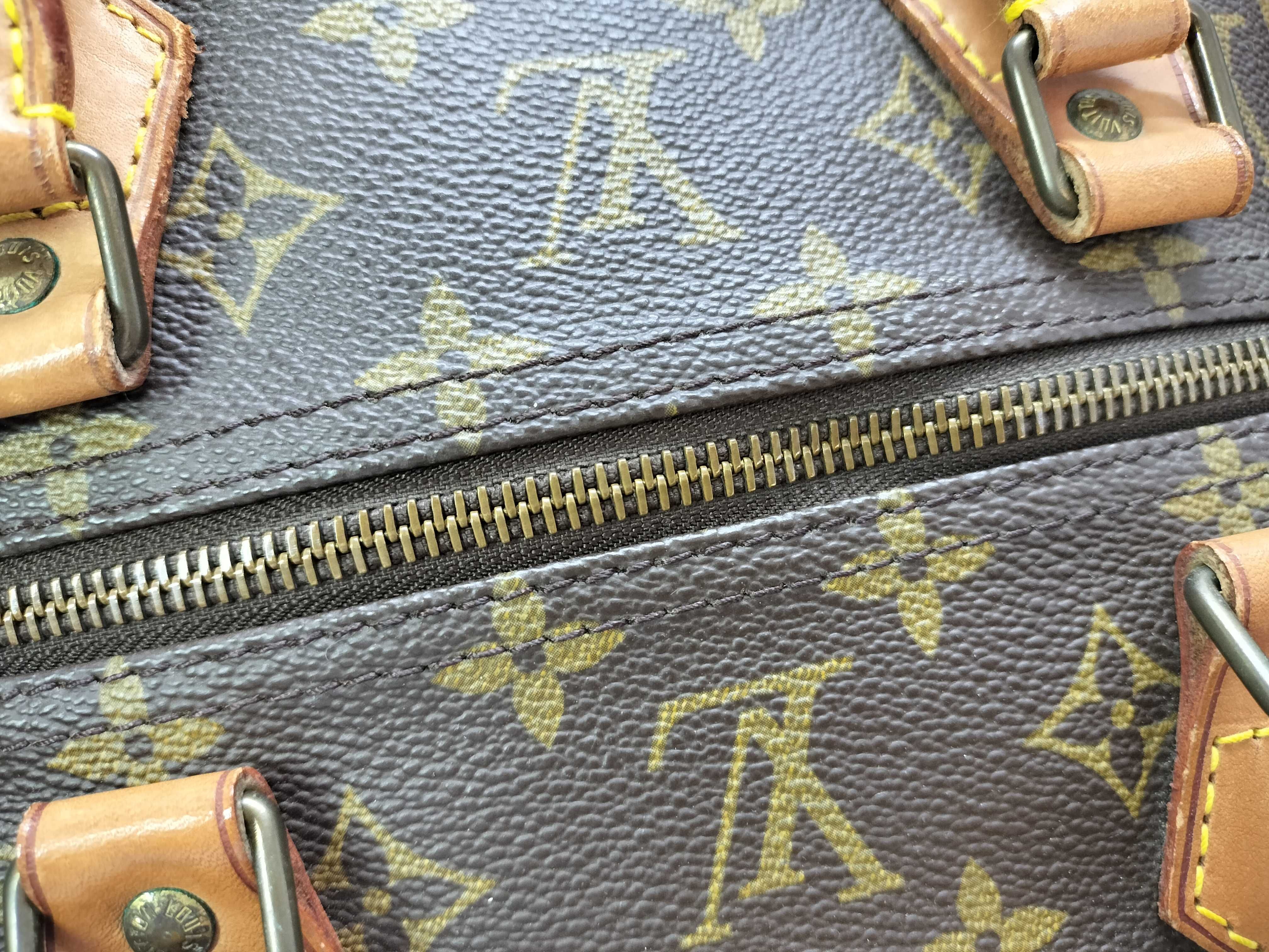 Monogram Vuitton Keepall Monogram Boston Bag — view 6