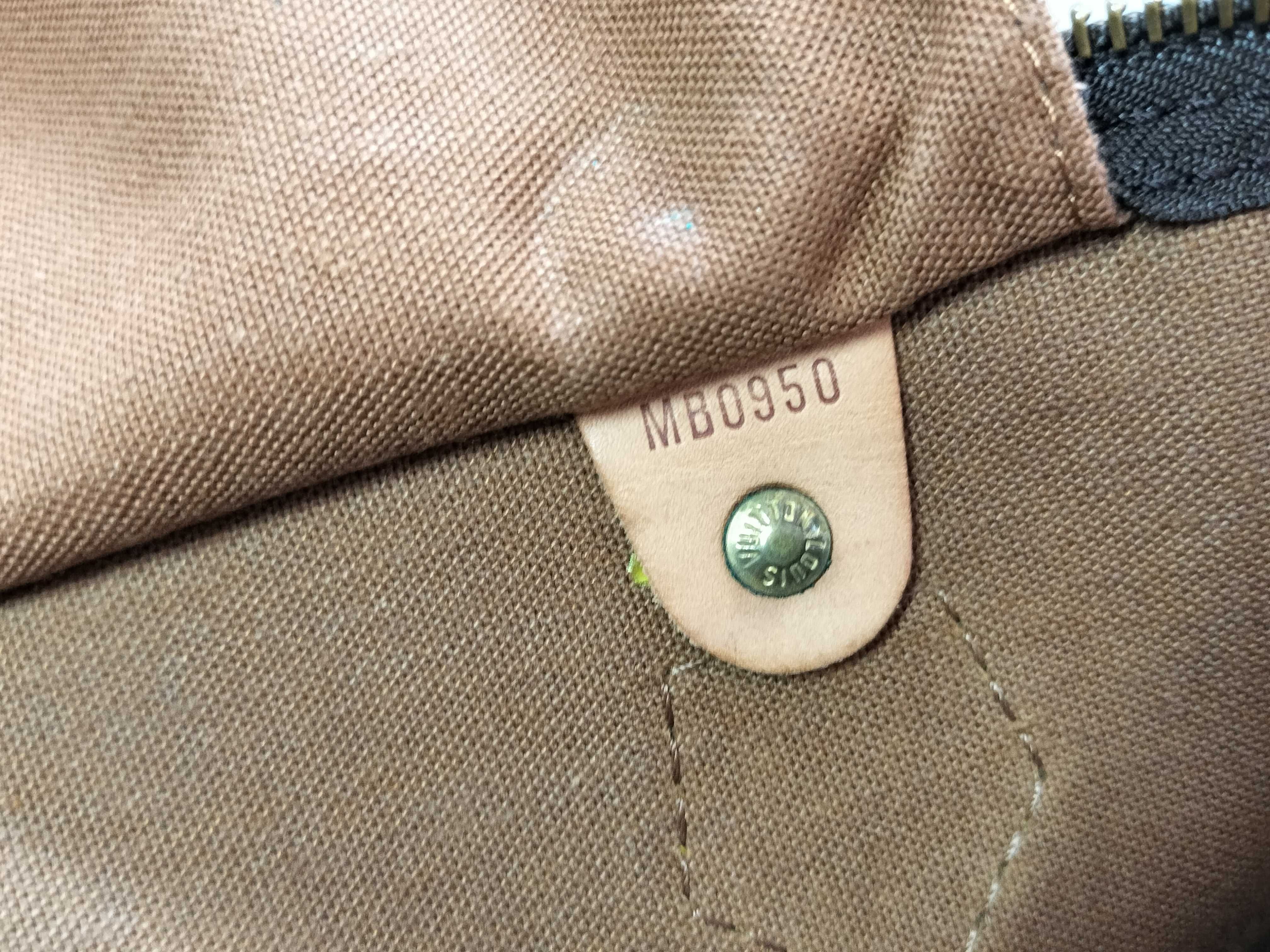 Monogram Vuitton Keepall Monogram Boston Bag — view 10