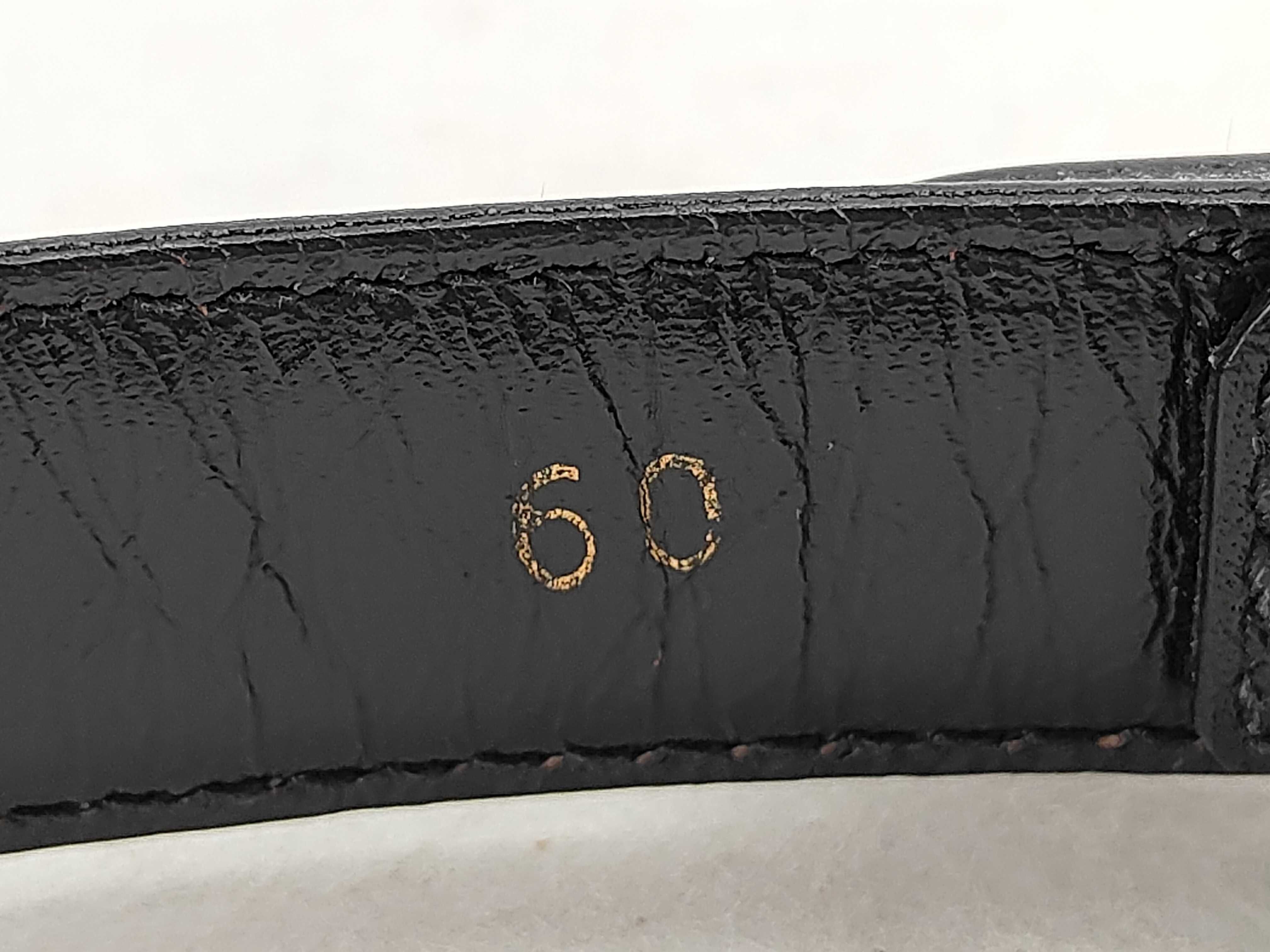 Carriage Leather Belt Size 60 Belt — view 5