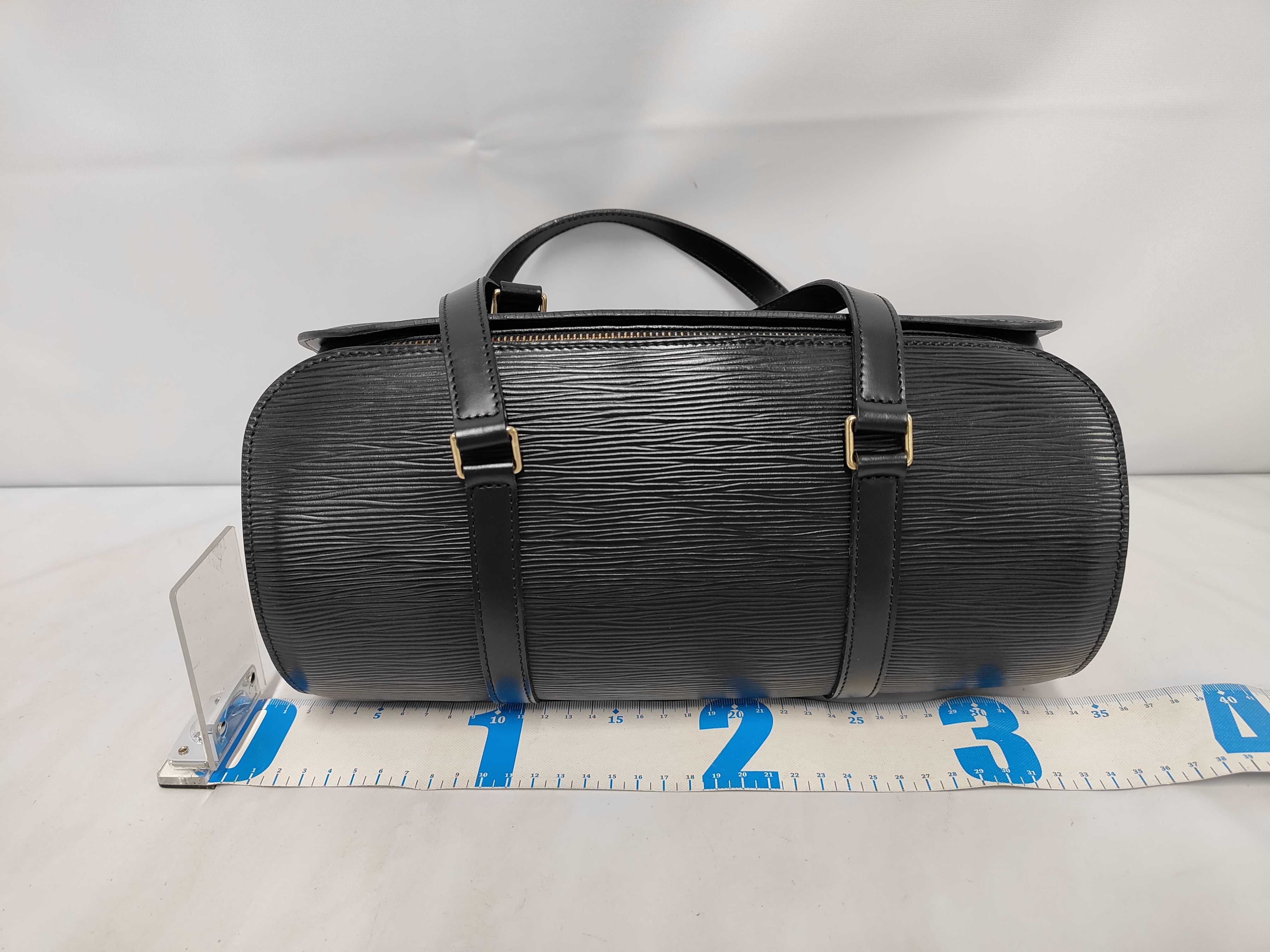 Soufflot Epi Handbag Black Handbag — view 2