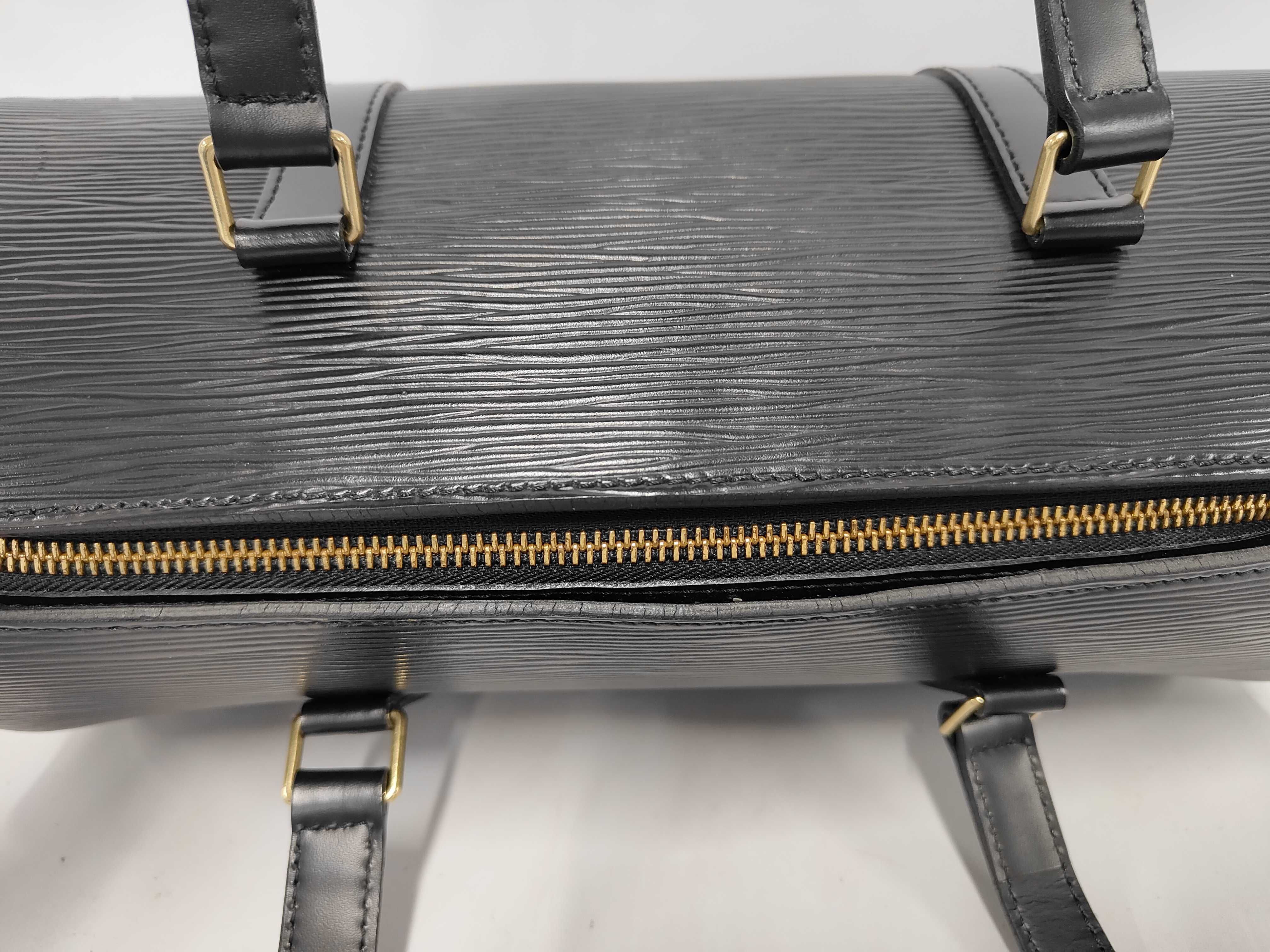 Soufflot Epi Handbag Black Handbag — view 7