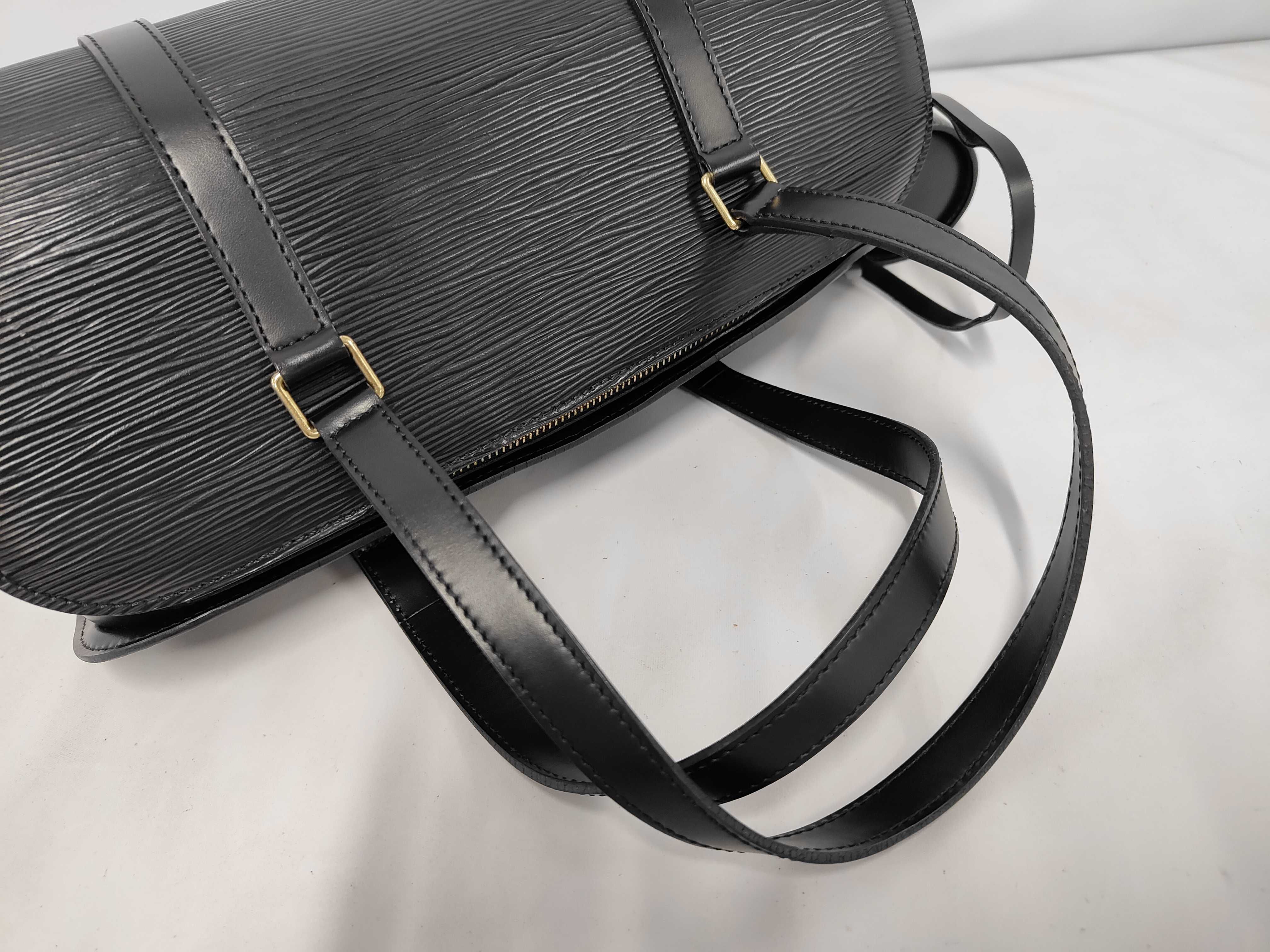 Soufflot Epi Handbag Black Handbag — view 8