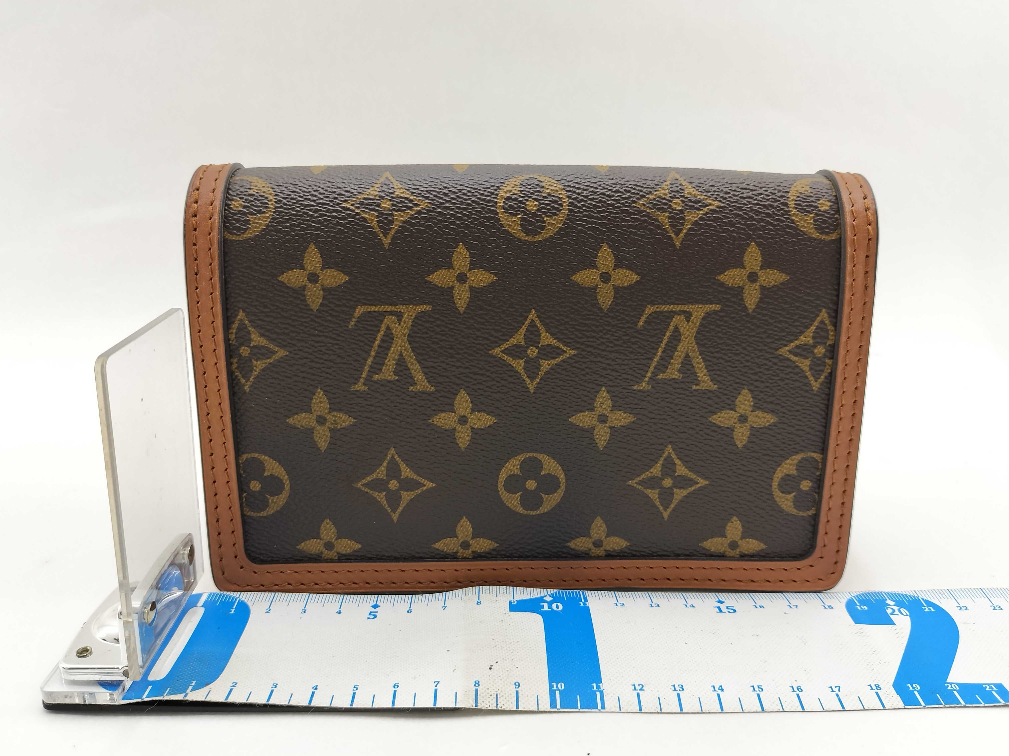 Monogram Louis Vuitton Portefeuille Dauphine Bag — view 2