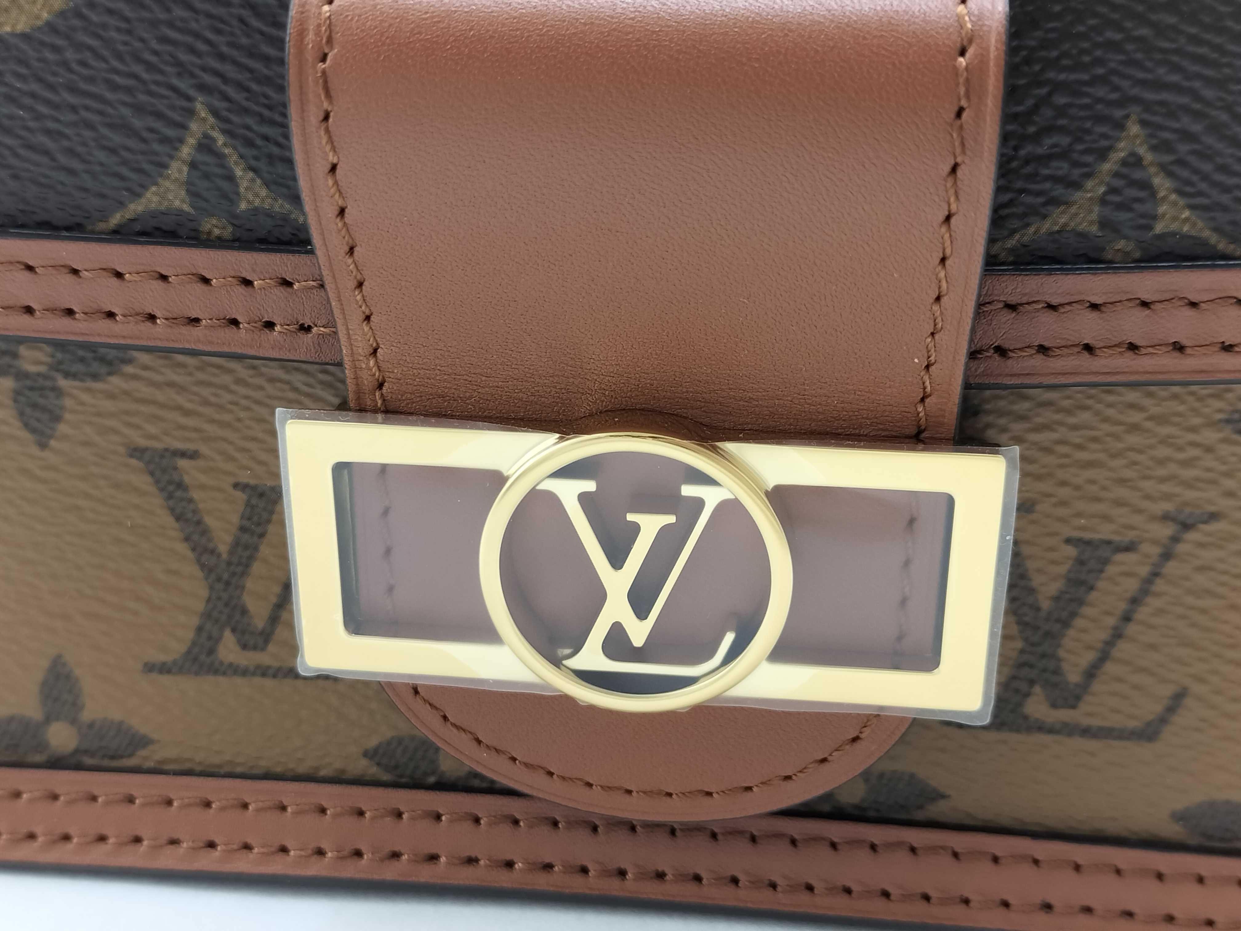 Monogram Louis Vuitton Portefeuille Dauphine Bag — view 4