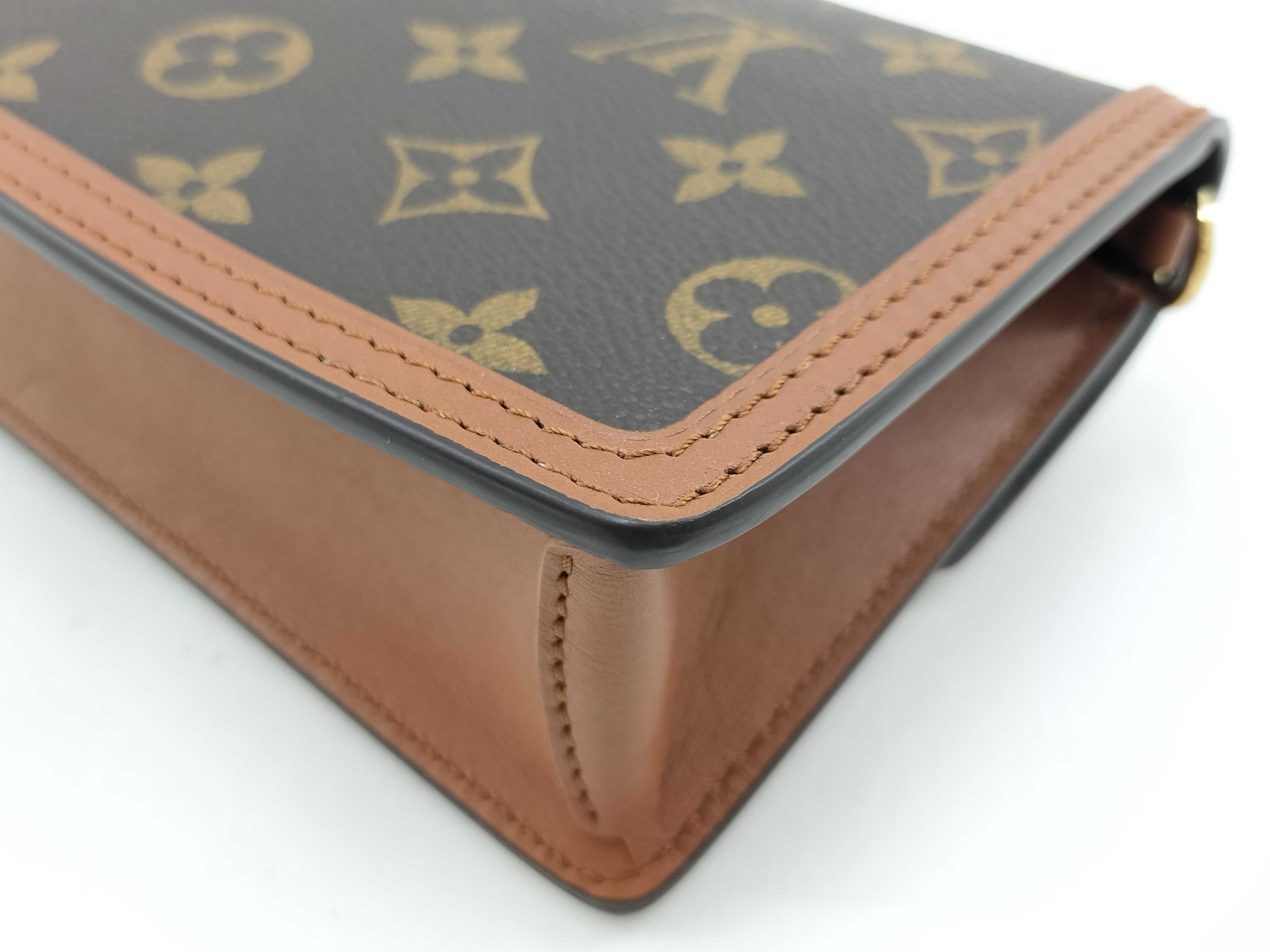 Monogram Louis Vuitton Portefeuille Dauphine Bag — view 7
