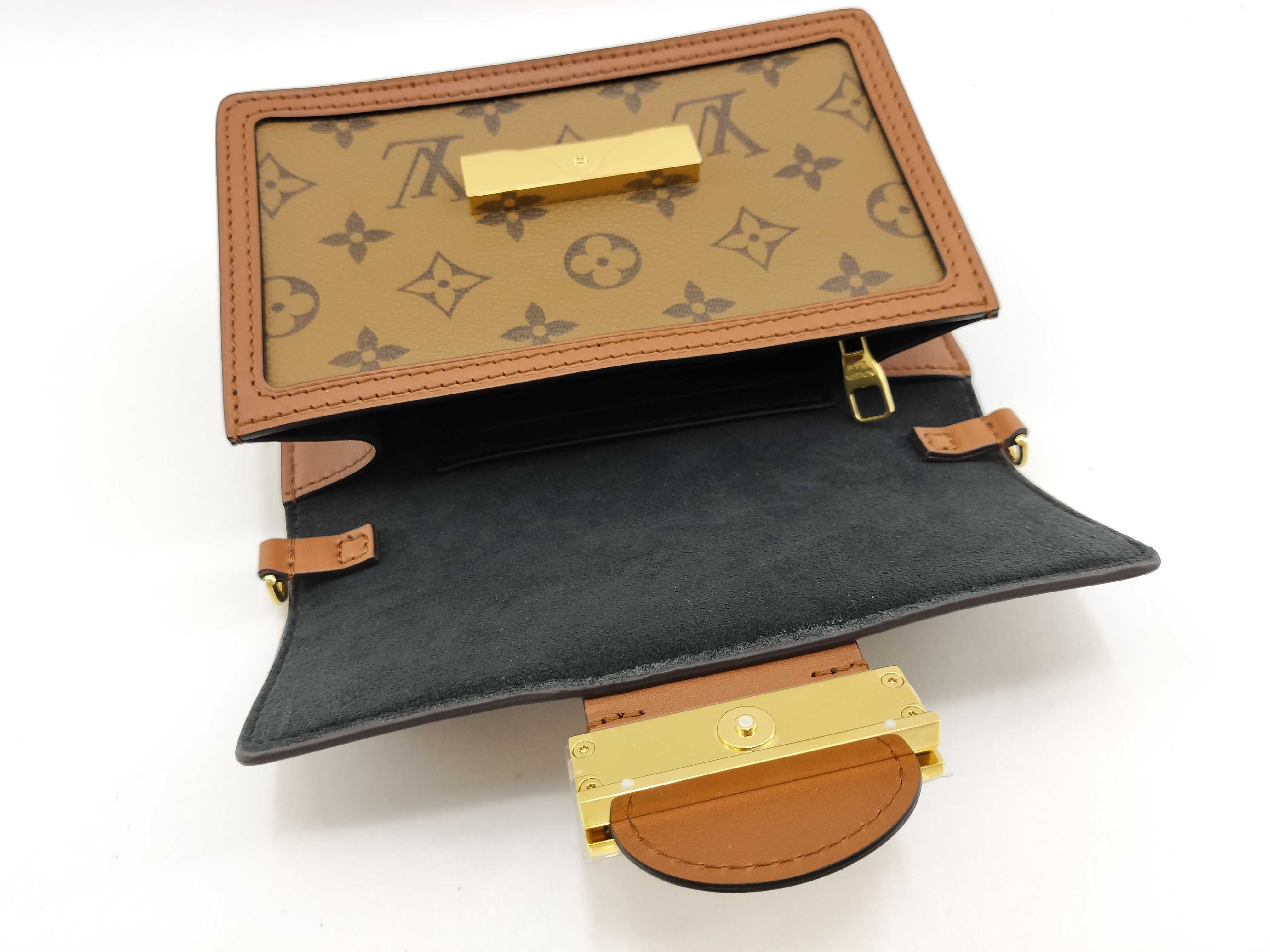Monogram Louis Vuitton Portefeuille Dauphine Bag — view 10