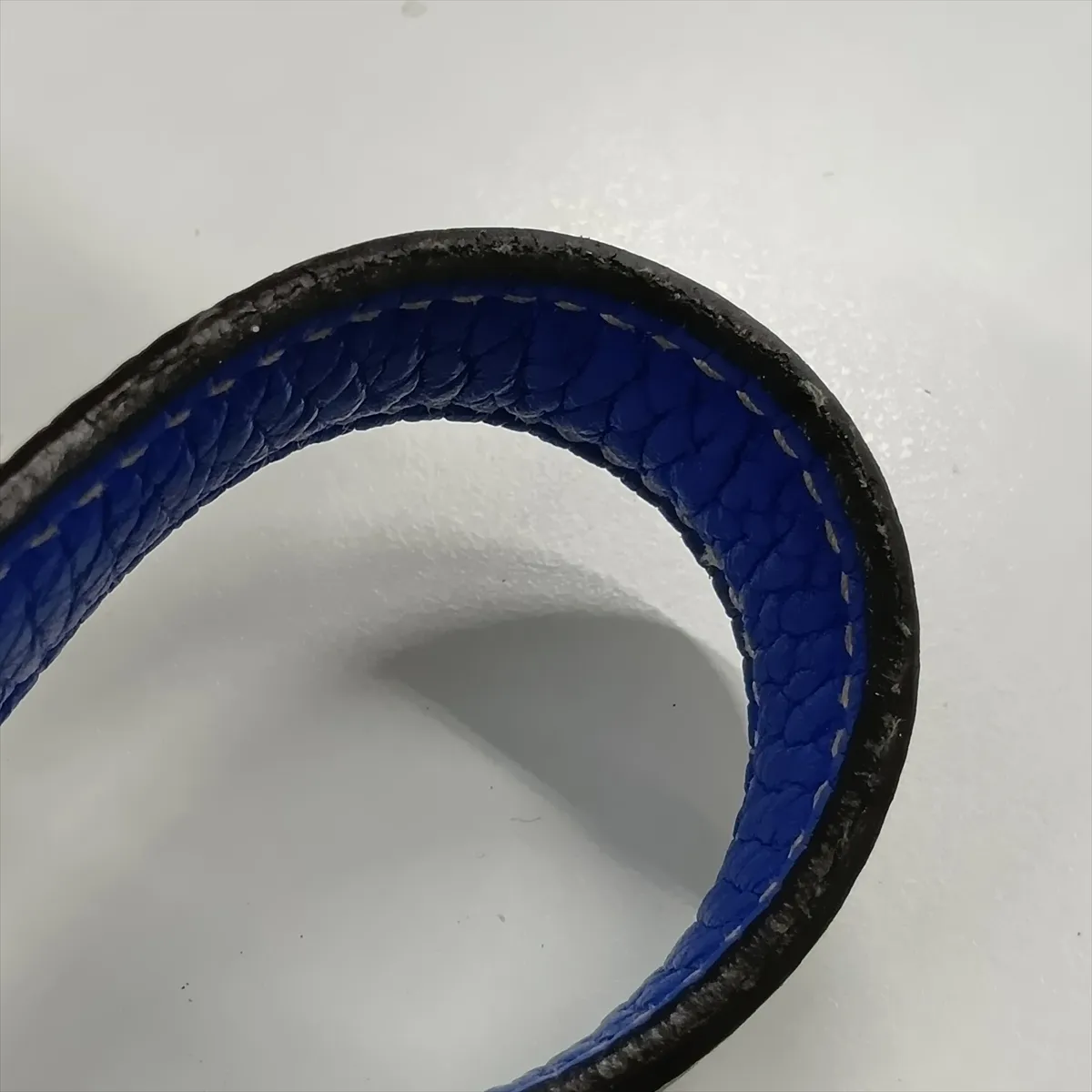 Hermès Double Sens 36 Taurillon Clemence Blue Electric x Graphite JO:2011 — view 11