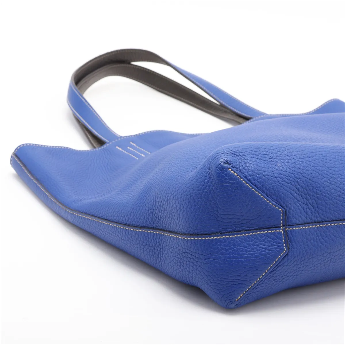 Hermès Double Sens 36 Taurillon Clemence Blue Electric x Graphite JO:2011 — view 4