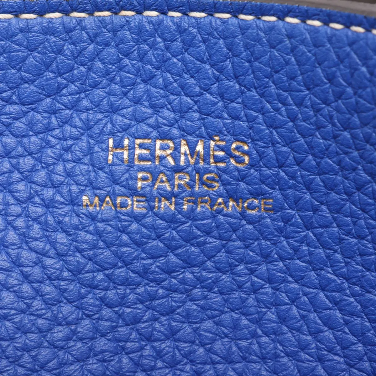 Hermès Double Sens 36 Taurillon Clemence Blue Electric x Graphite JO:2011 — view 8