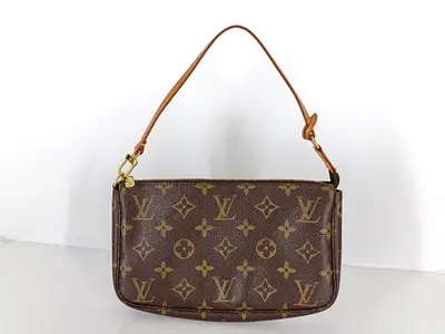 Monogram Pochette Accessoires M51980 Brown AR0052 Pouch