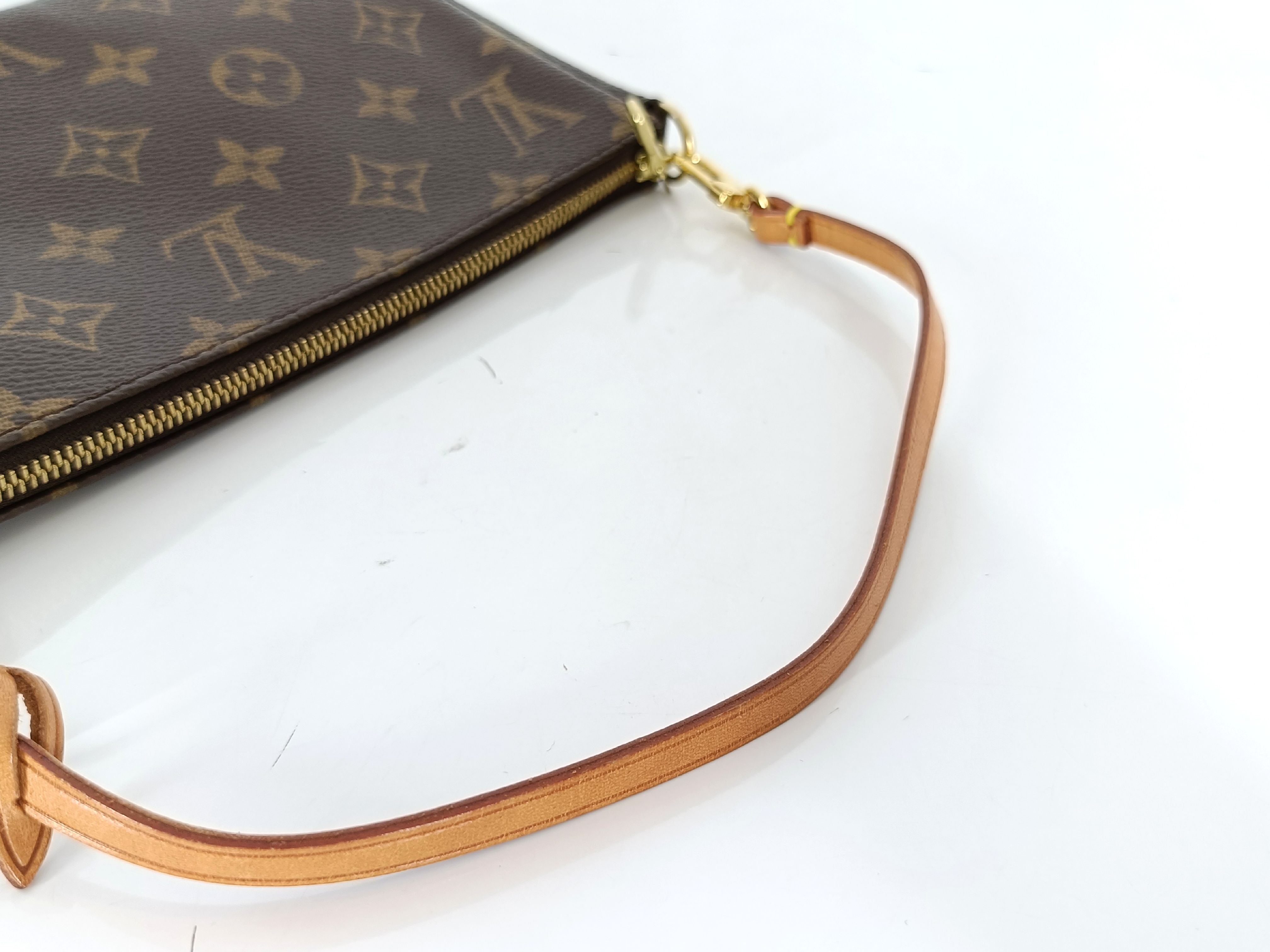 Monogram Pochette Accessoires M51980 Brown AR0052 Pouch — view 3