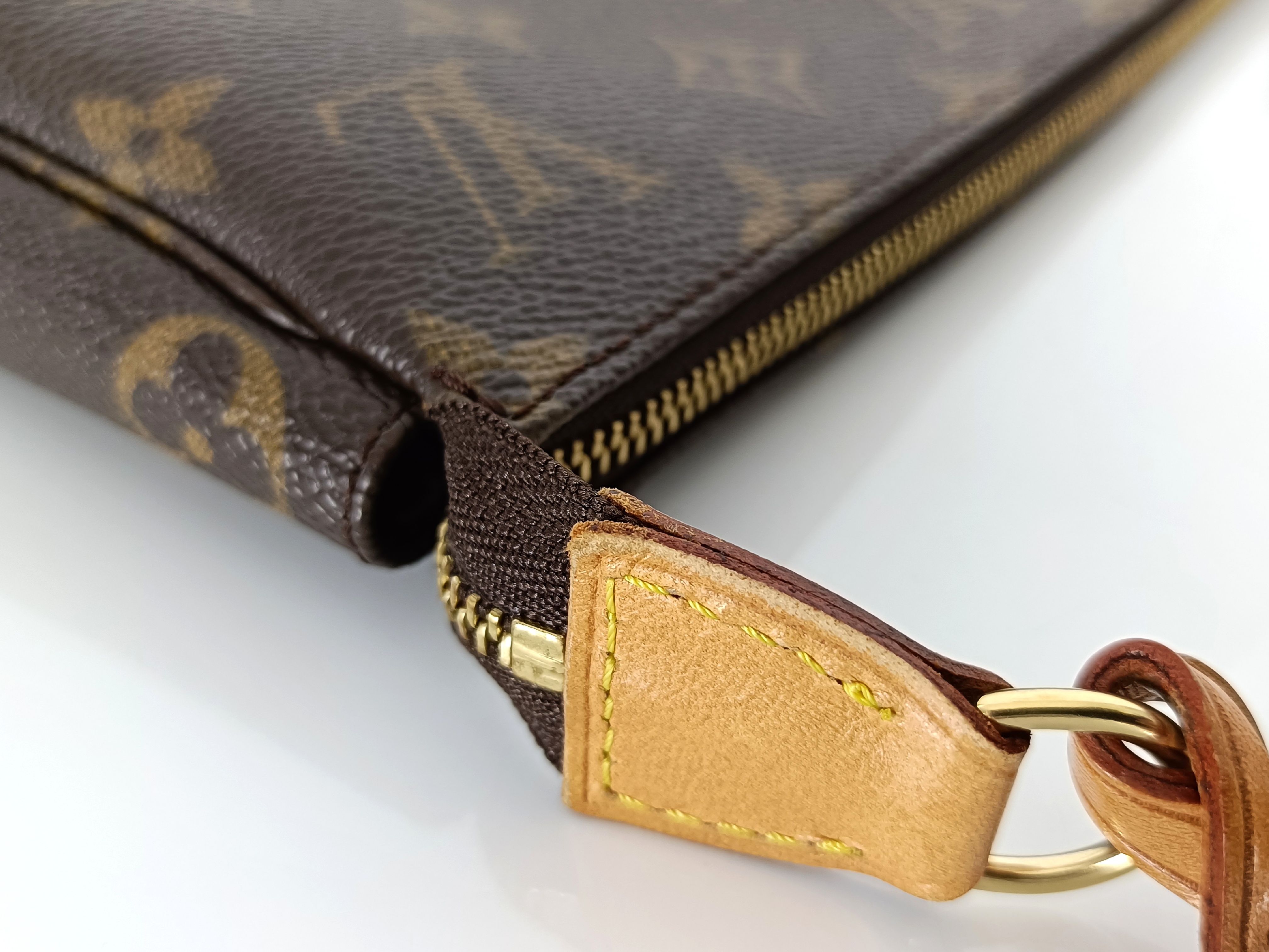 Monogram Pochette Accessoires M51980 Brown AR0052 Pouch — view 5
