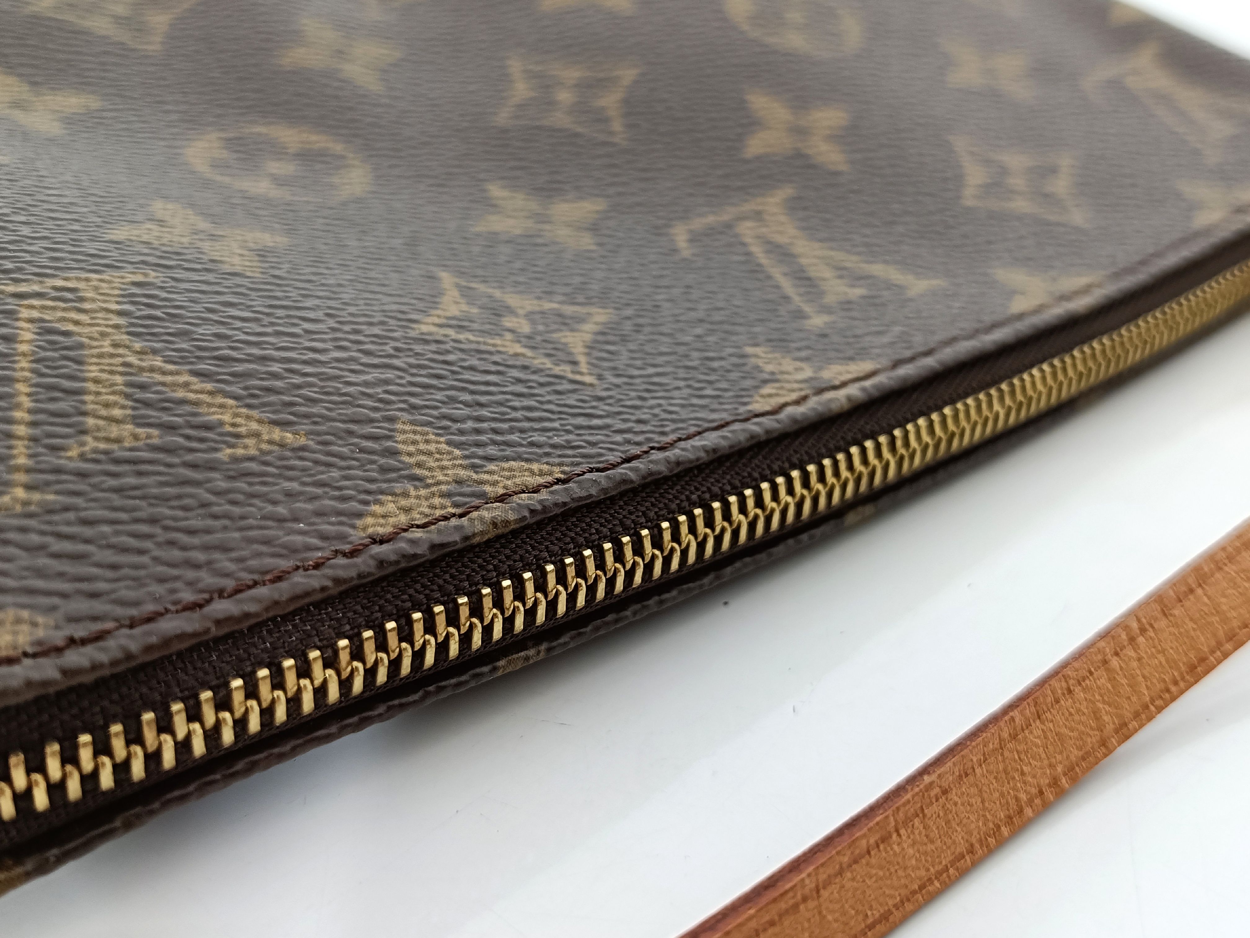 Monogram Pochette Accessoires M51980 Brown AR0052 Pouch — view 7