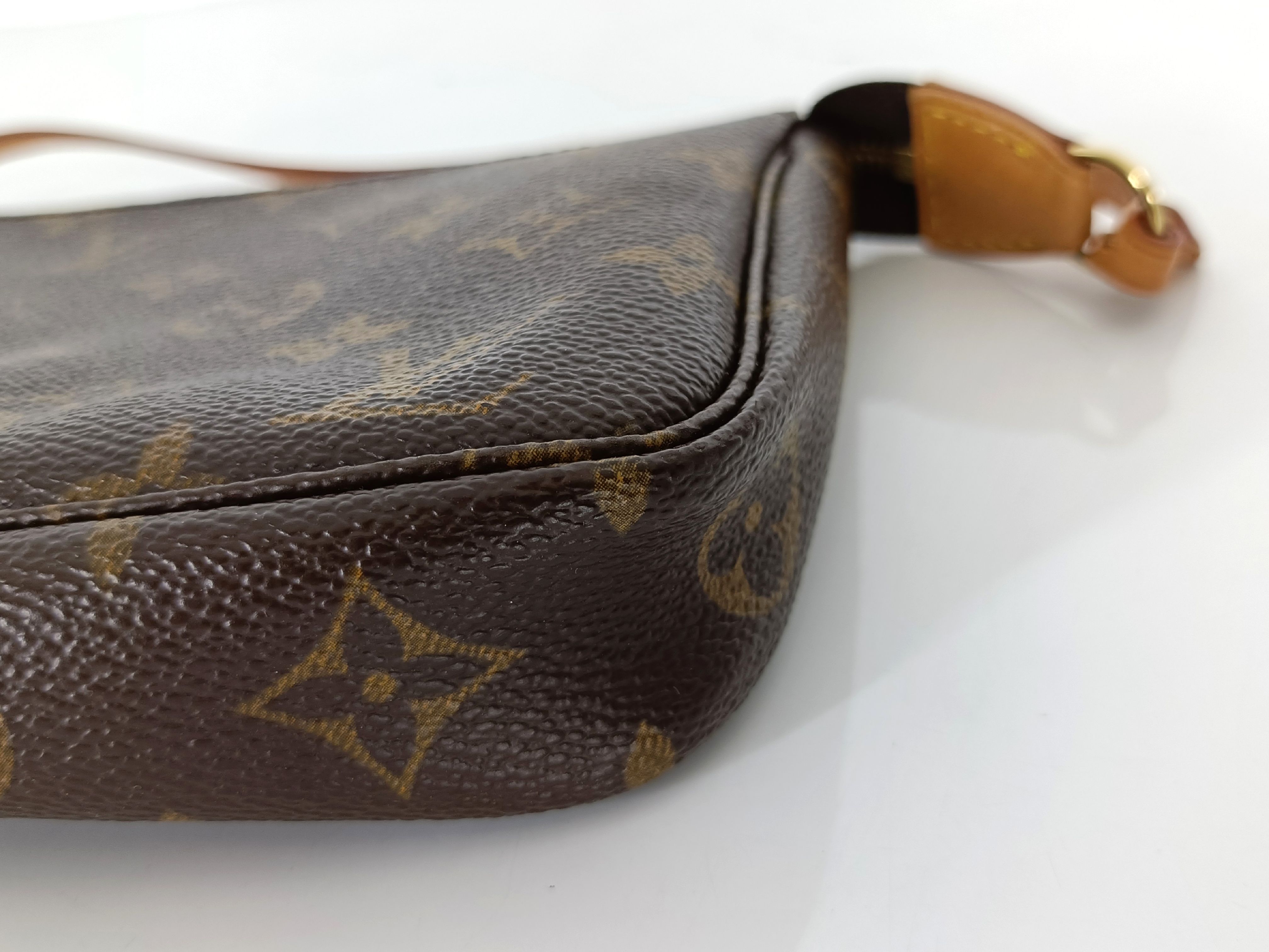 Monogram Pochette Accessoires M51980 Brown AR0052 Pouch — view 8