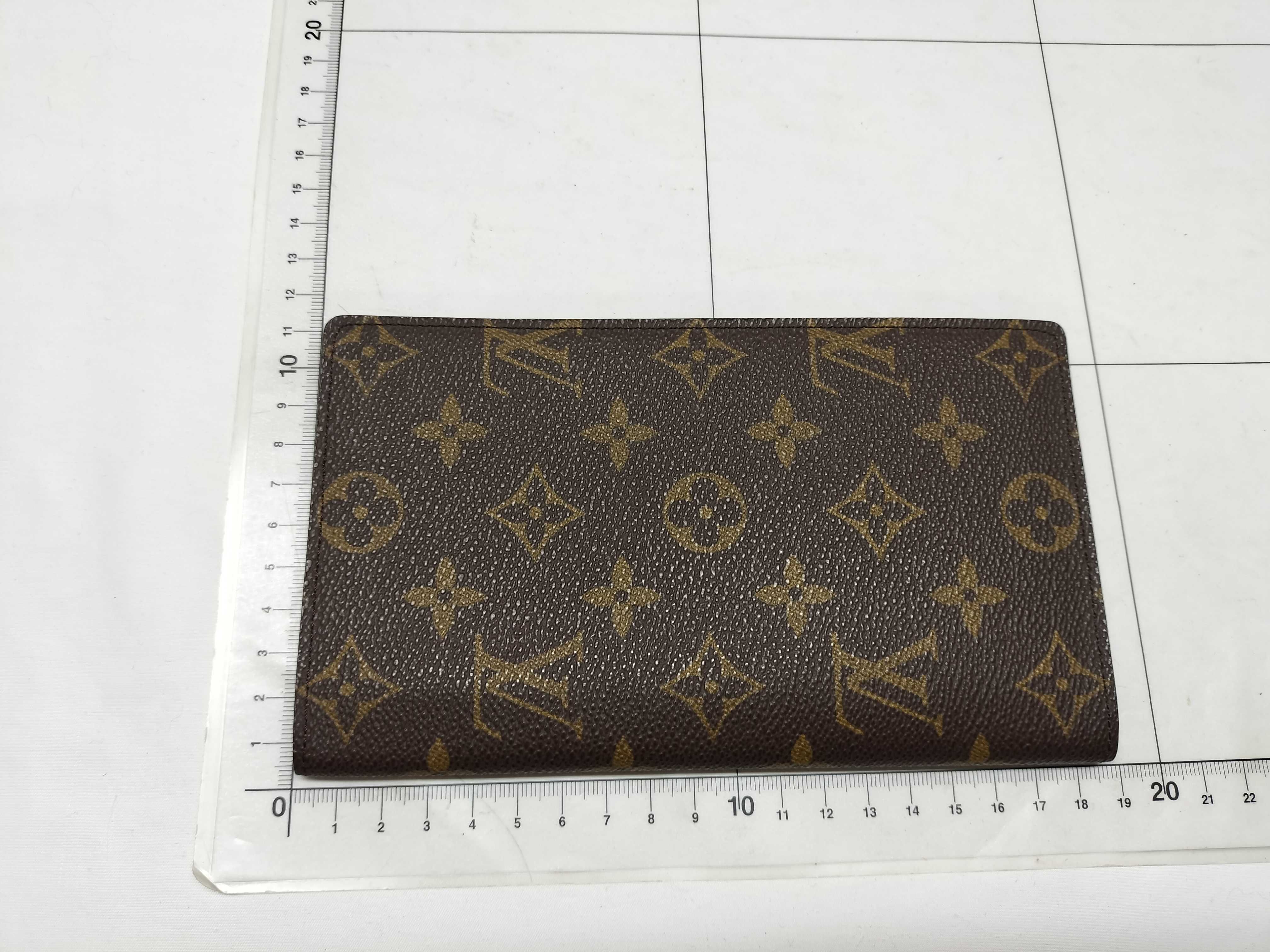 Monogram Portefeuille Valeurs Cartes Credit Wallet — view 2