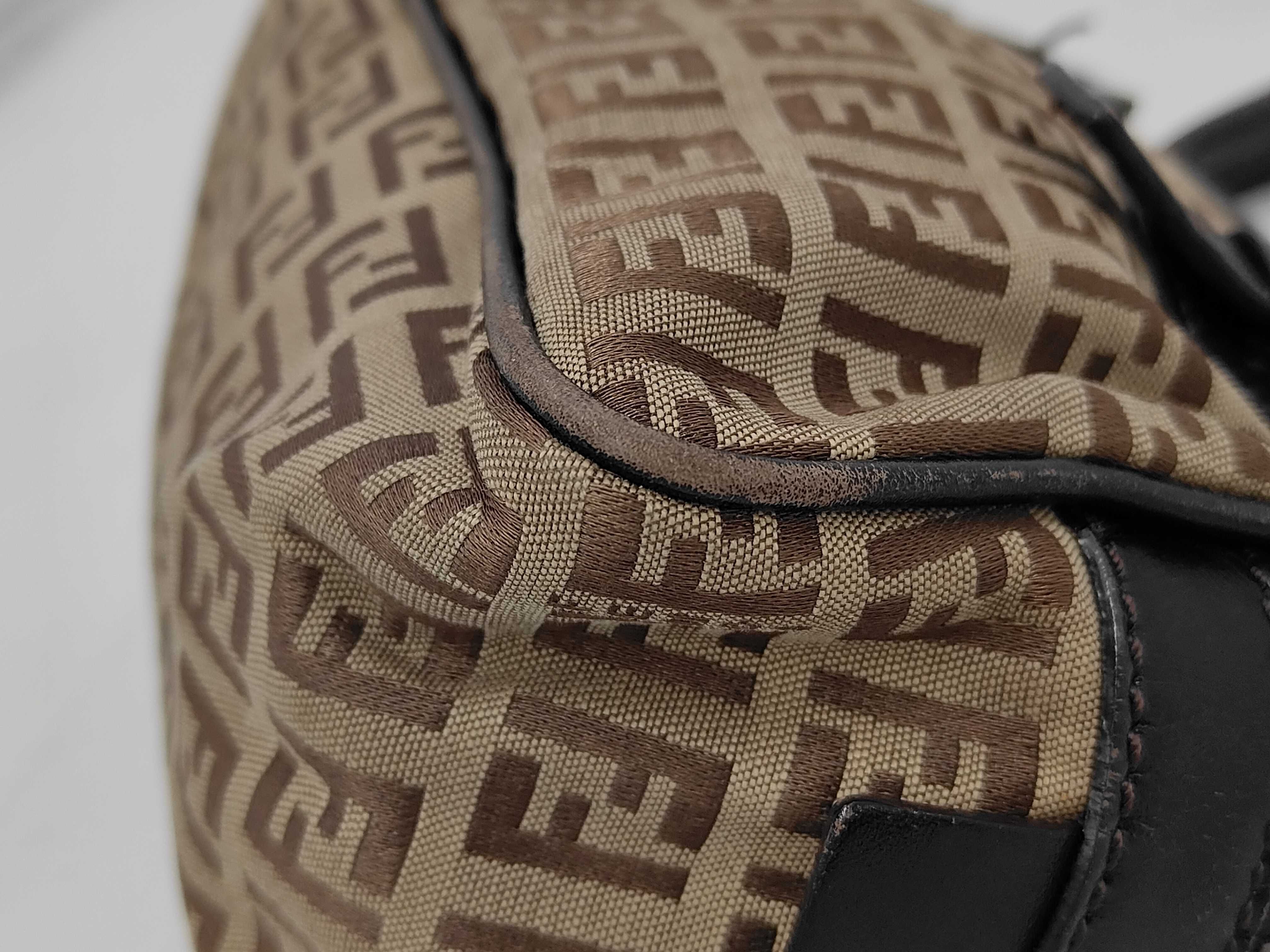 Zucca pattern Fendi handbag — view 7