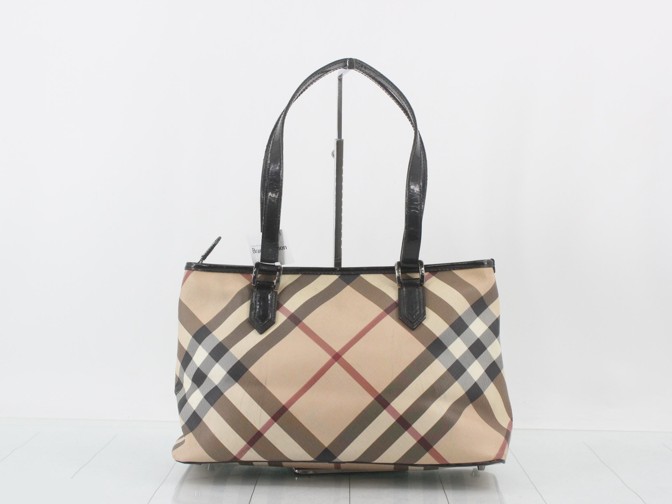 PVC Nova Check Tote Bag — view 2