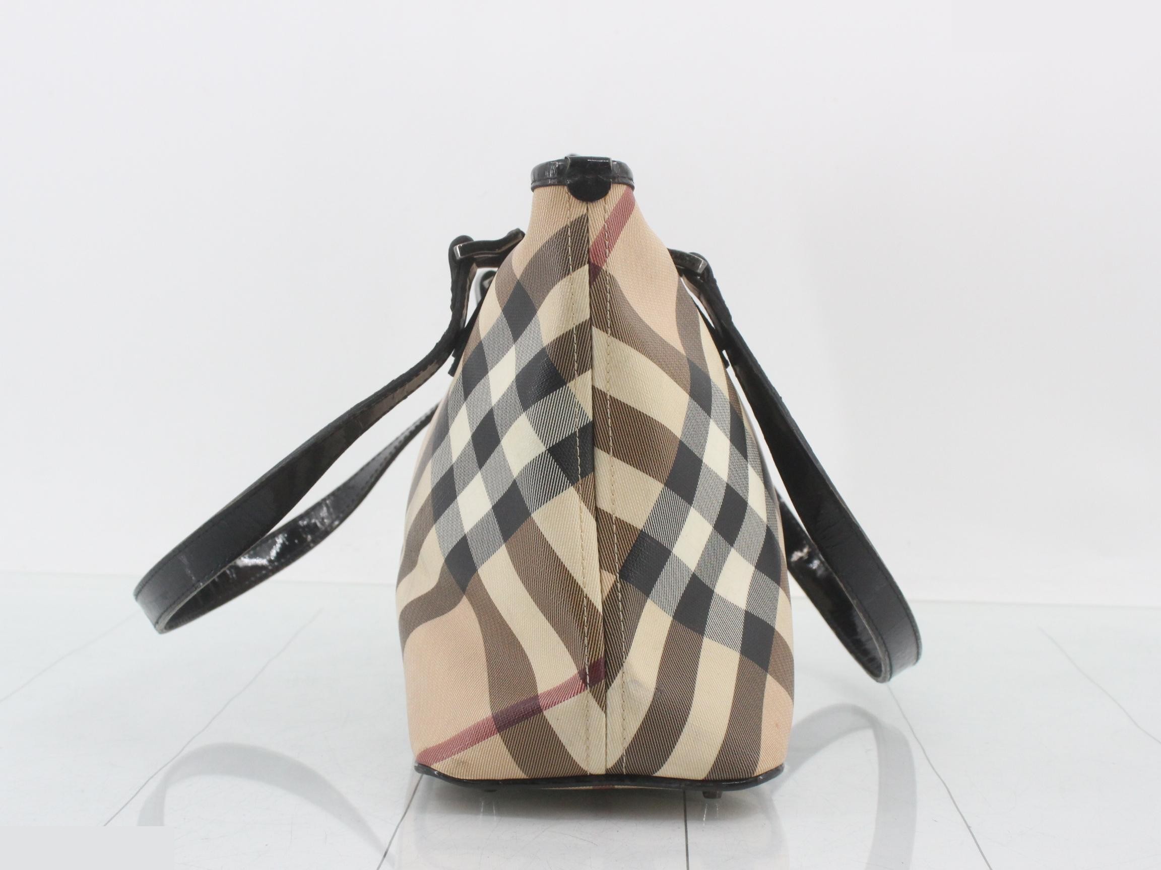 PVC Nova Check Tote Bag — view 4