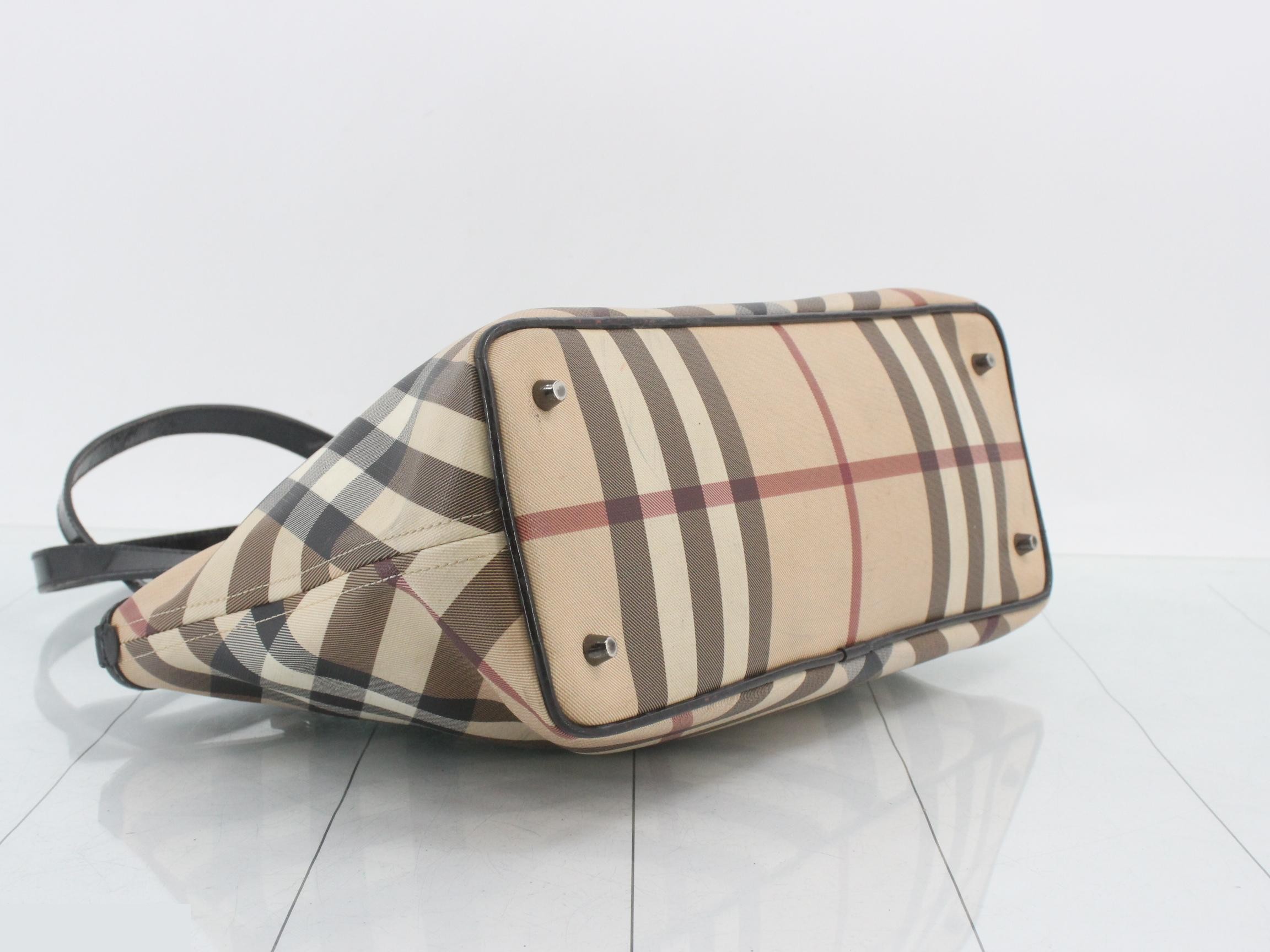 PVC Nova Check Tote Bag — view 5