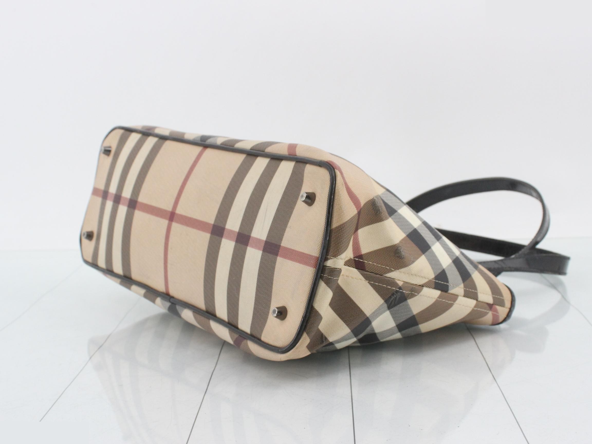 PVC Nova Check Tote Bag — view 6