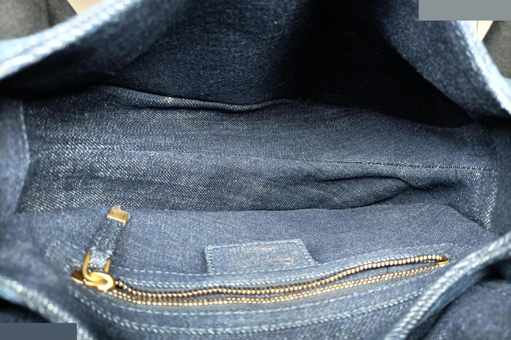 Saddle, Denim, Blue — view 6