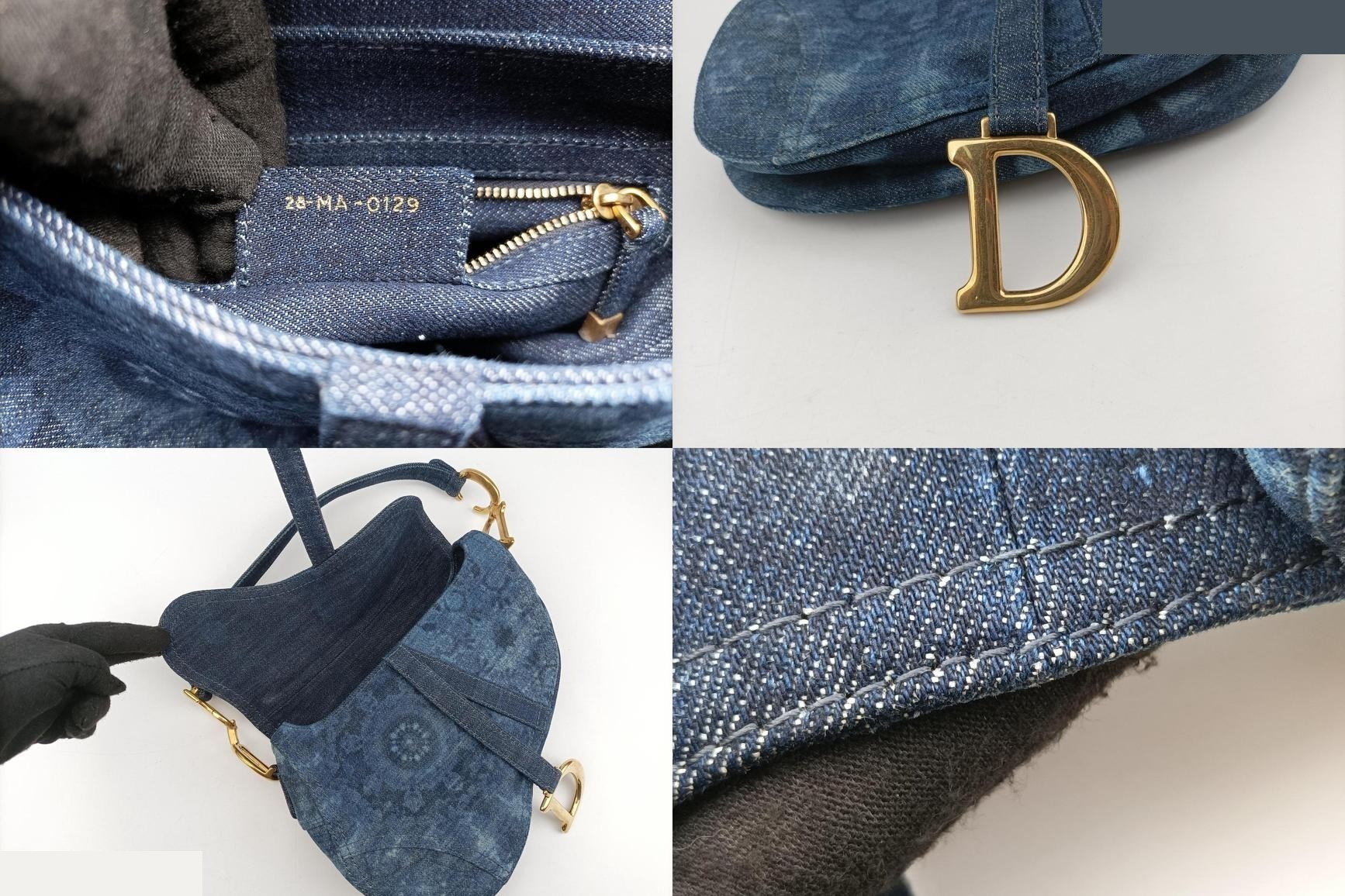 Saddle, Denim, Blue — view 8