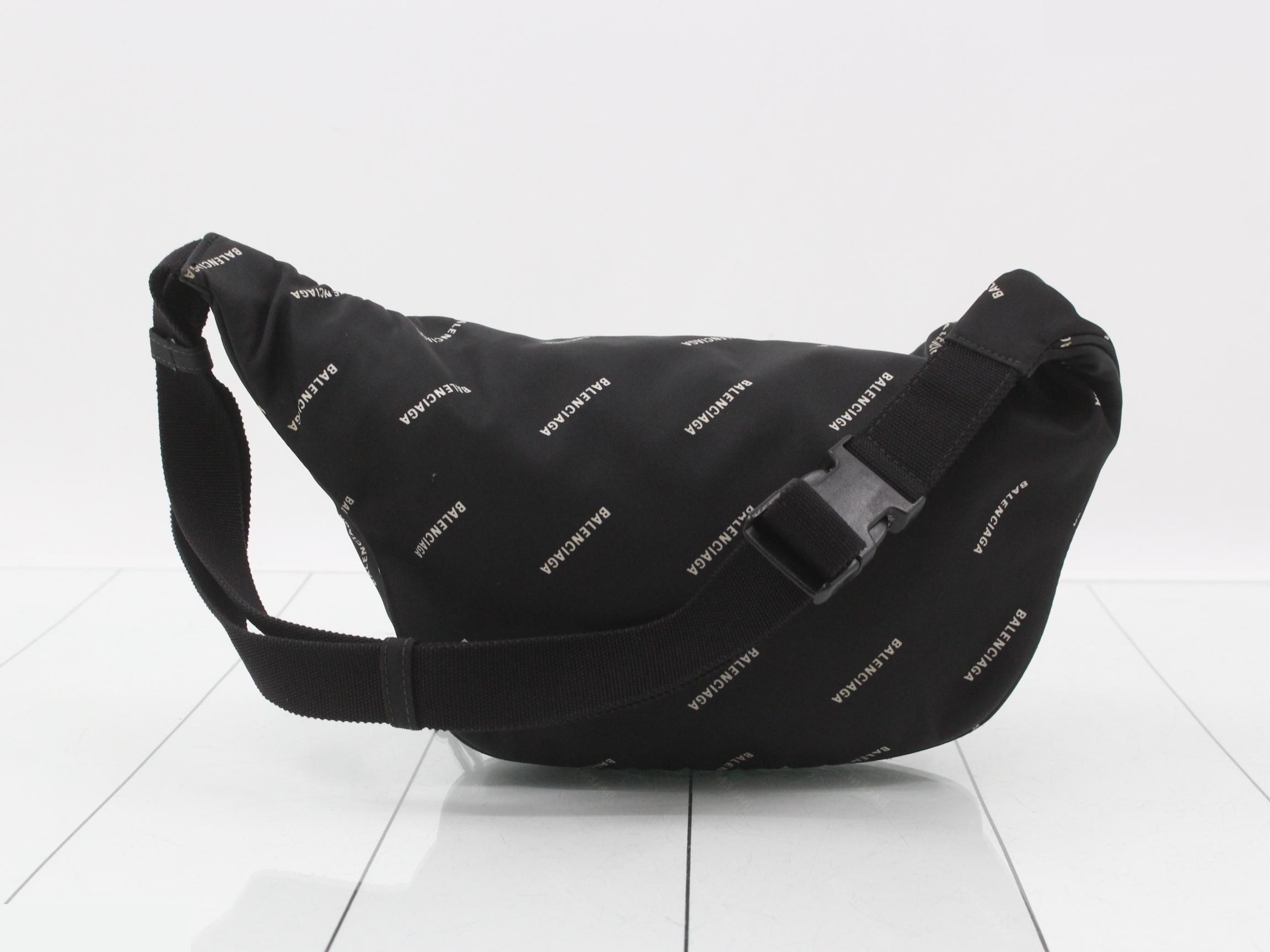 Explorer Belt Bag, Body Bag, Nylon, Black — view 2